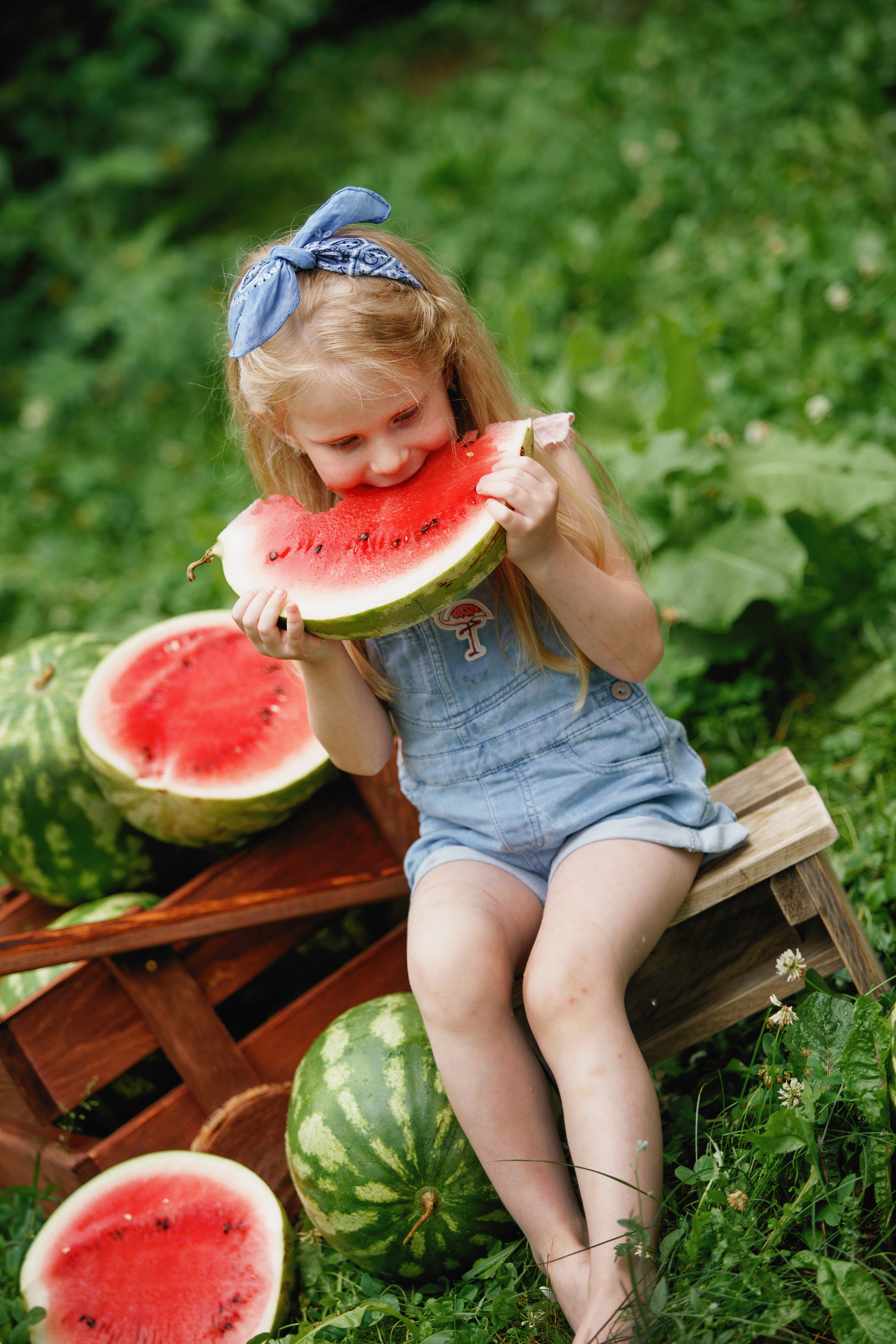 Фотосессия с арбузами. Фотомастерская Воробьевых