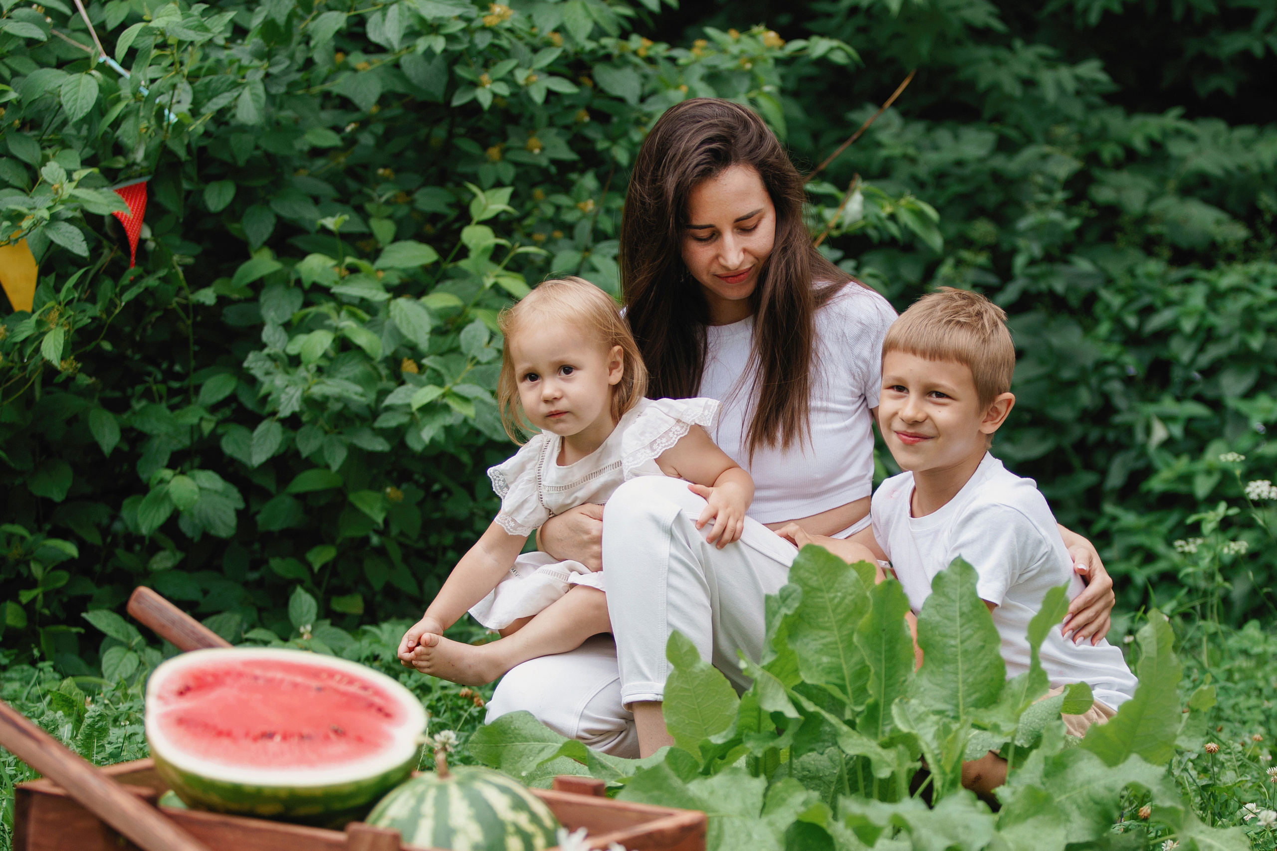 Фотосессия с арбузами. Фотомастерская Воробьевых