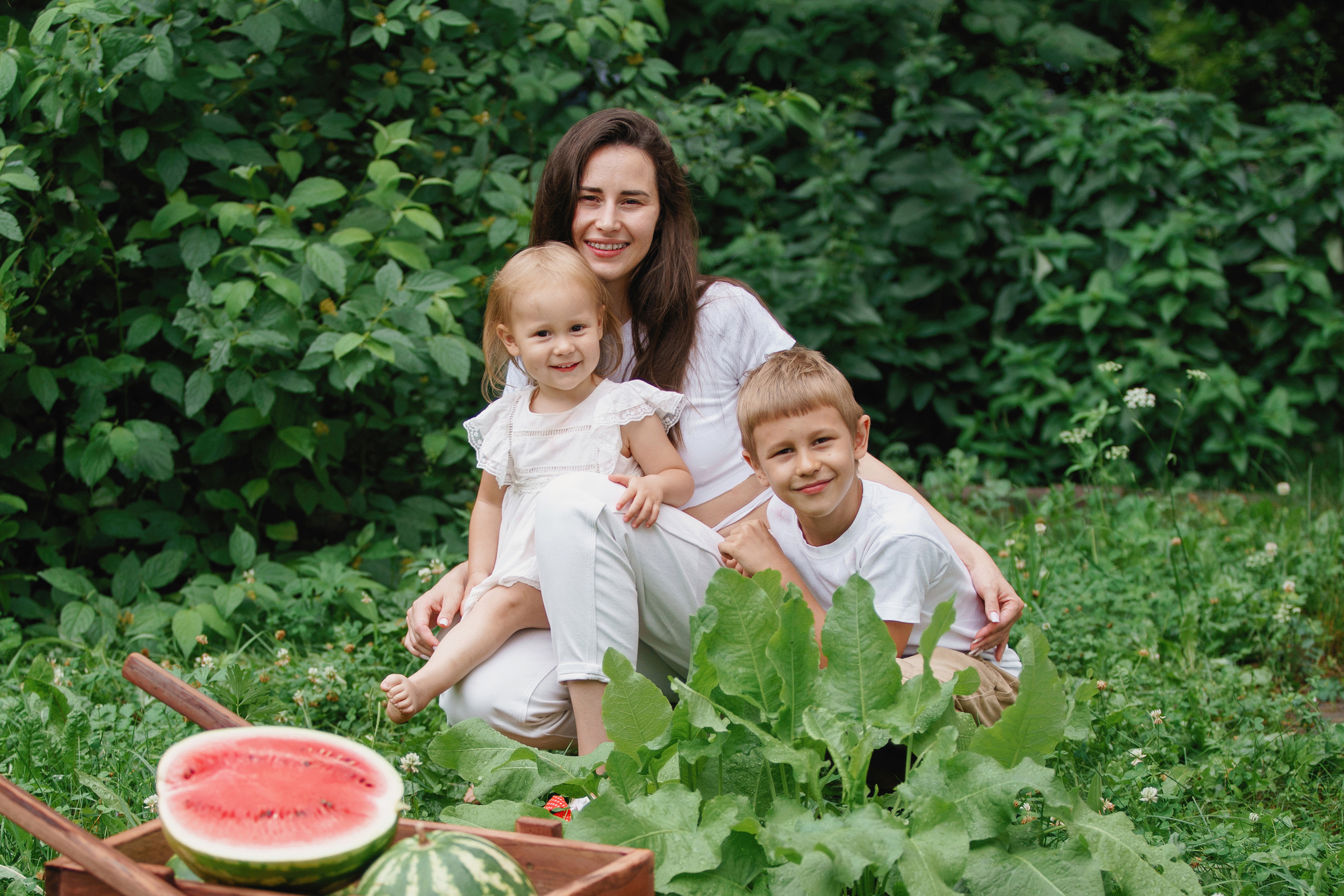 Фотосессия с арбузами. Фотомастерская Воробьевых