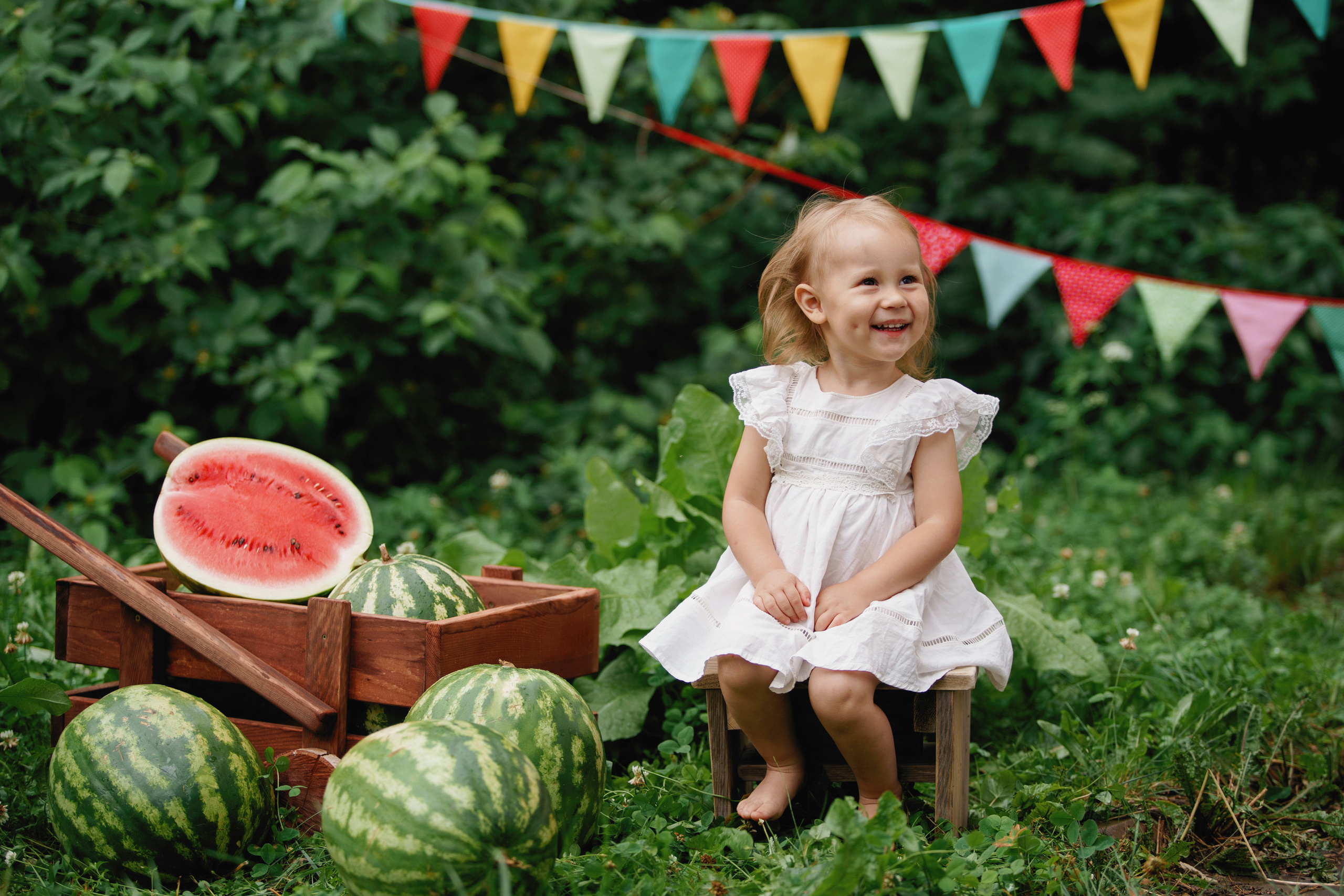 Фотосессия с арбузами. Фотомастерская Воробьевых