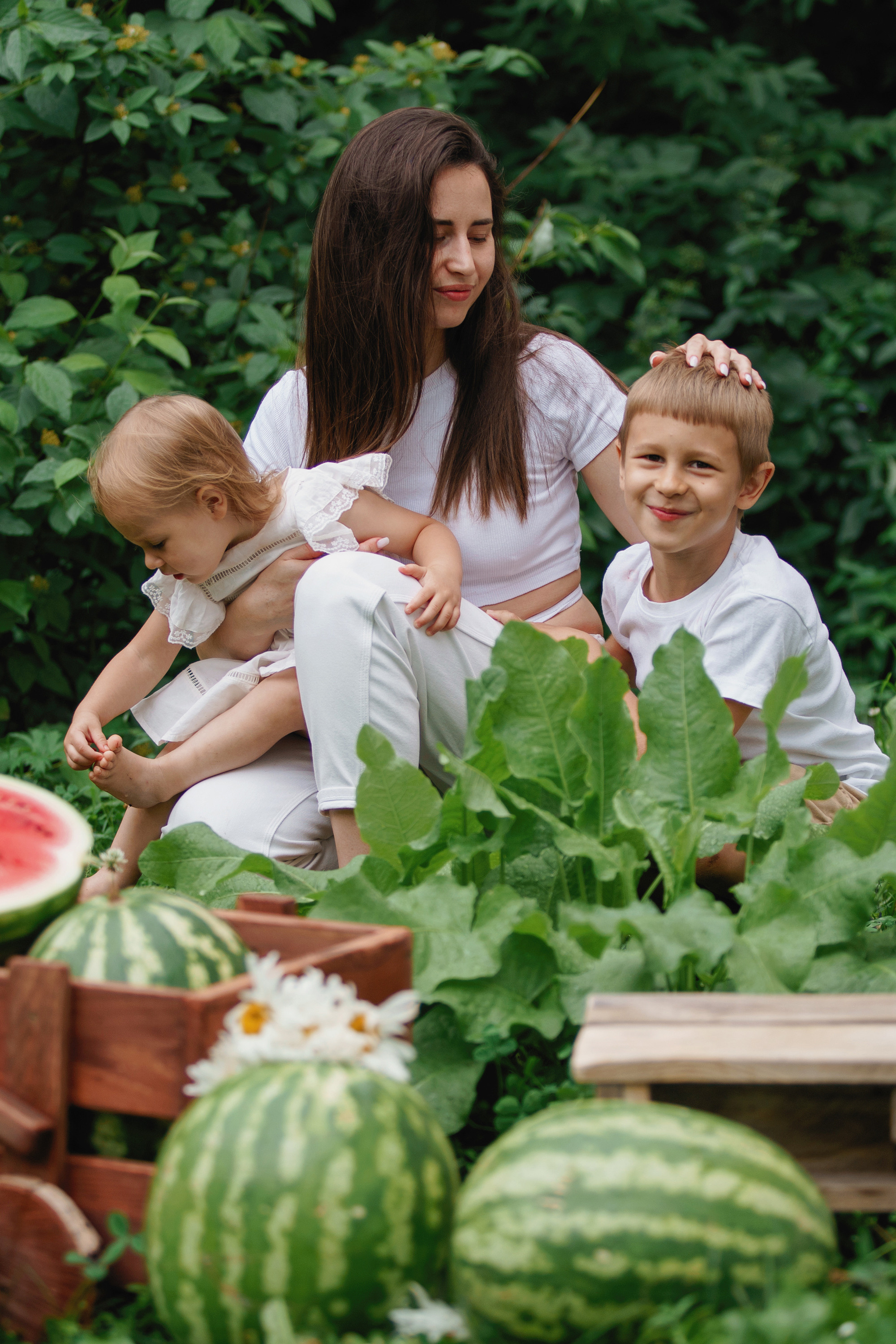Фотосессия с арбузами. Фотомастерская Воробьевых