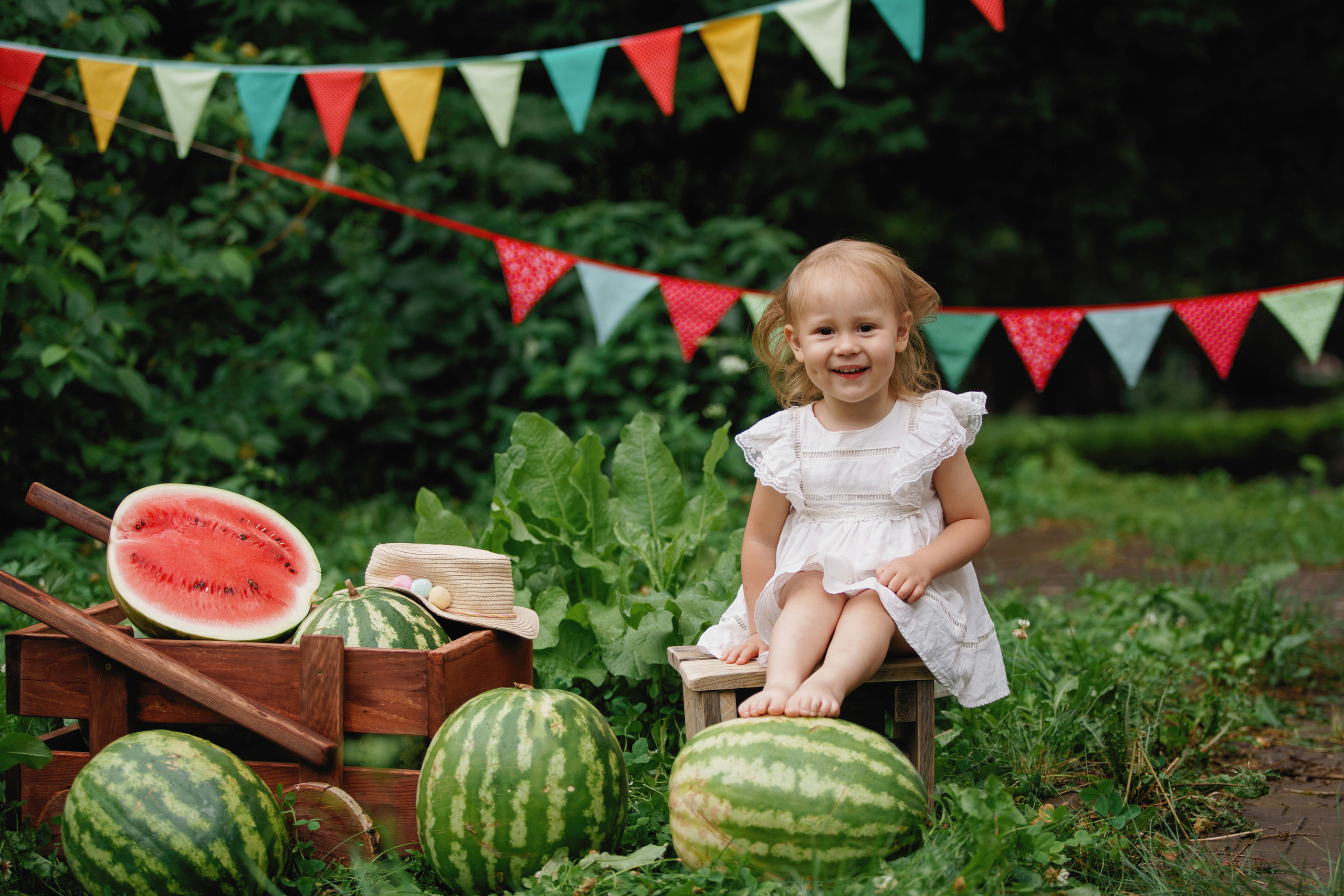Фотосессия с арбузами. Фотомастерская Воробьевых