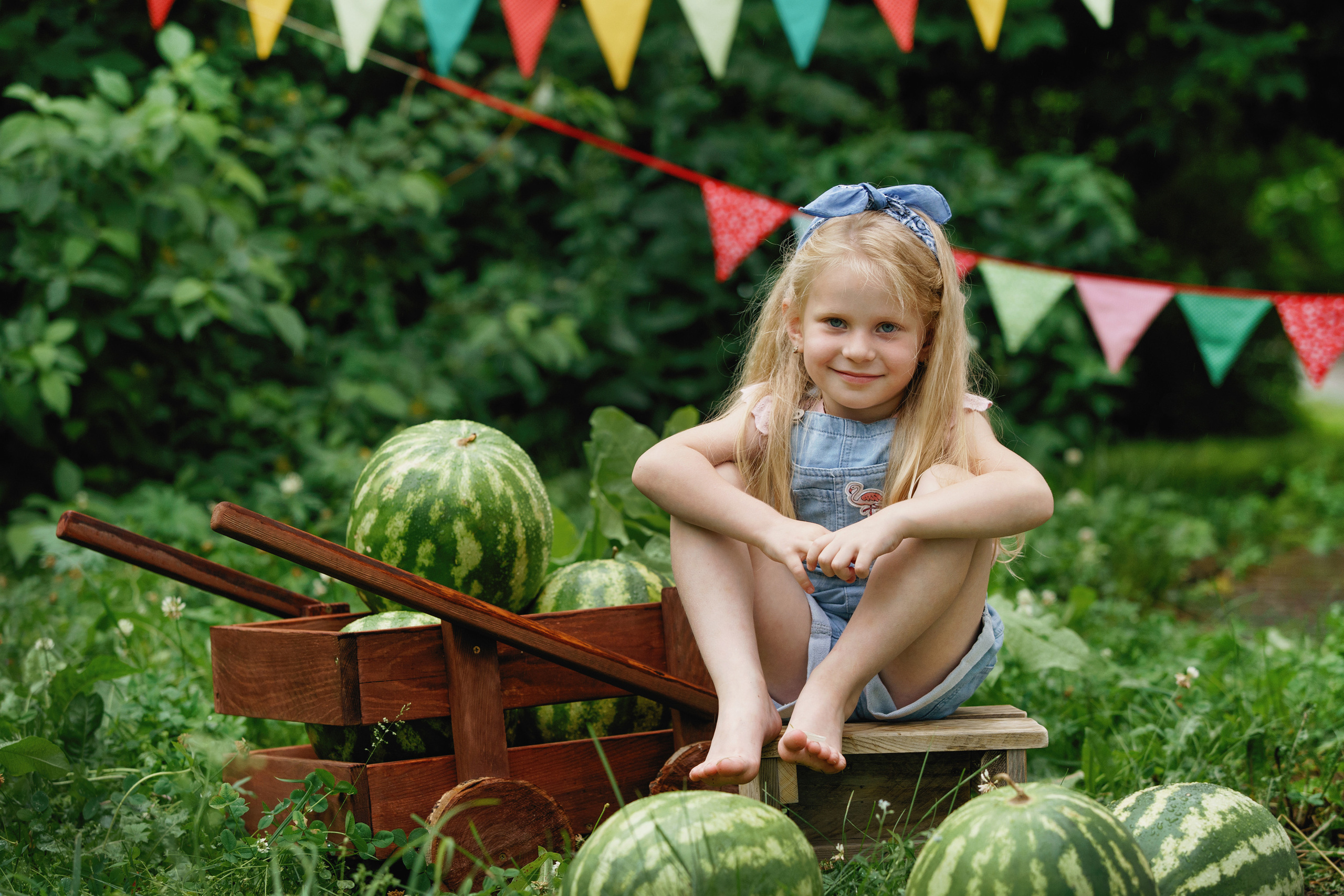 Фотосессия с арбузами. Фотомастерская Воробьевых
