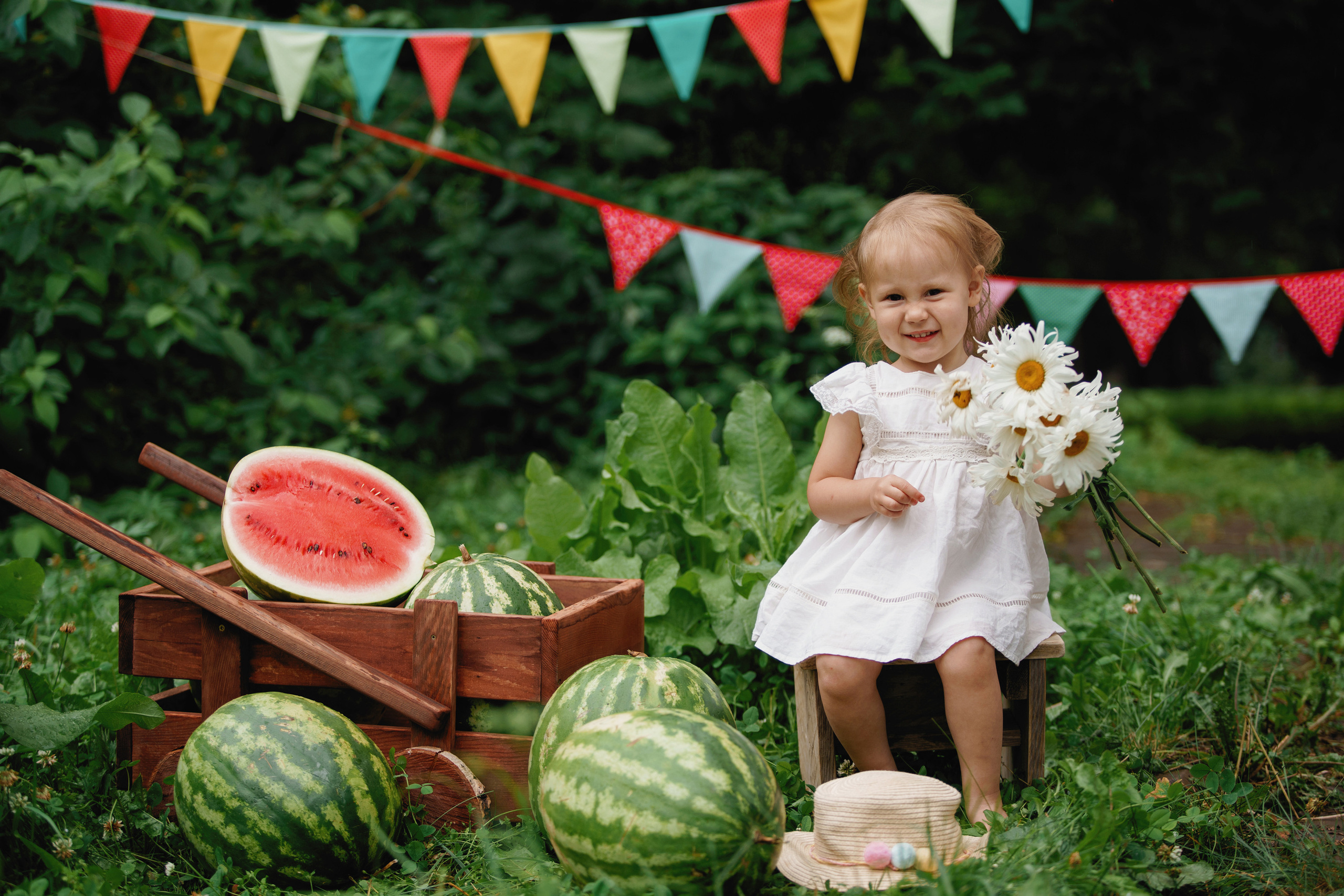 Фотосессия с арбузами. Фотомастерская Воробьевых