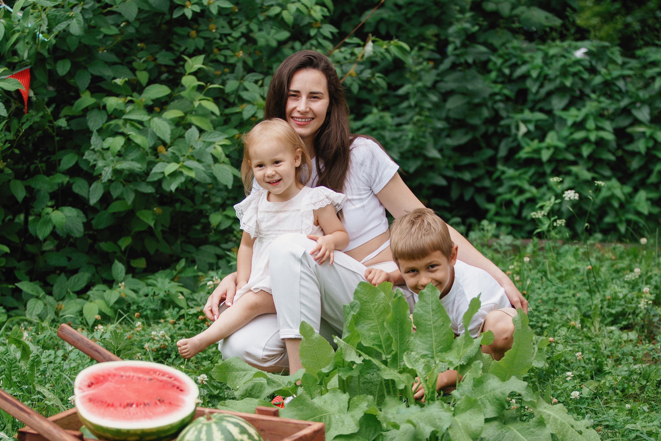 Фотосессия с арбузами. Фотомастерская Воробьевых