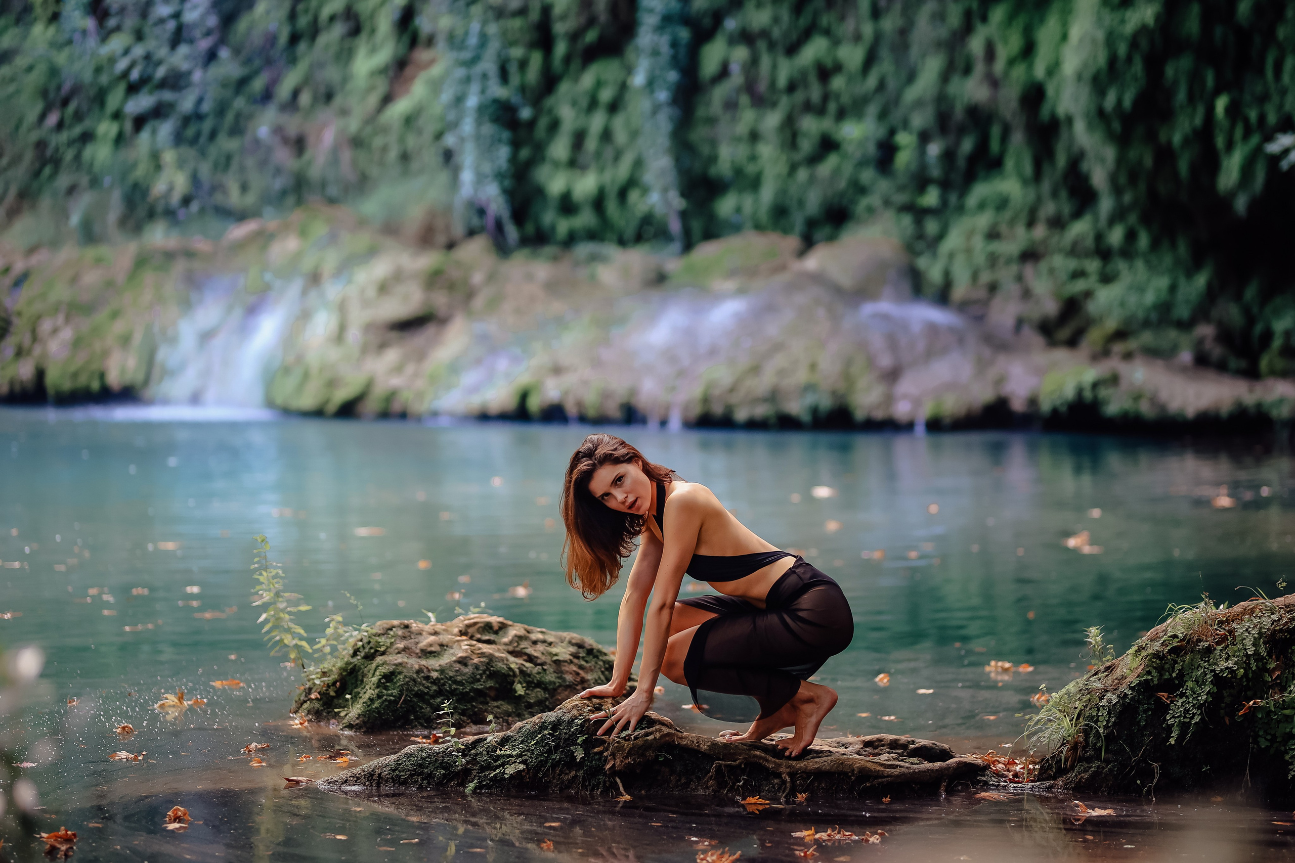 Photoshooting at Kurshunlu waterfall