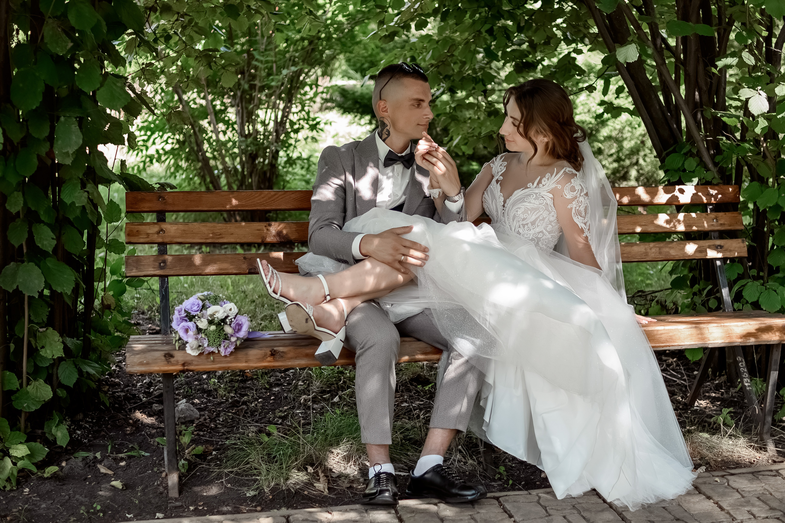 Северьян и Анна. Юлия Басня семейный и свадебный фотограф в Донецке