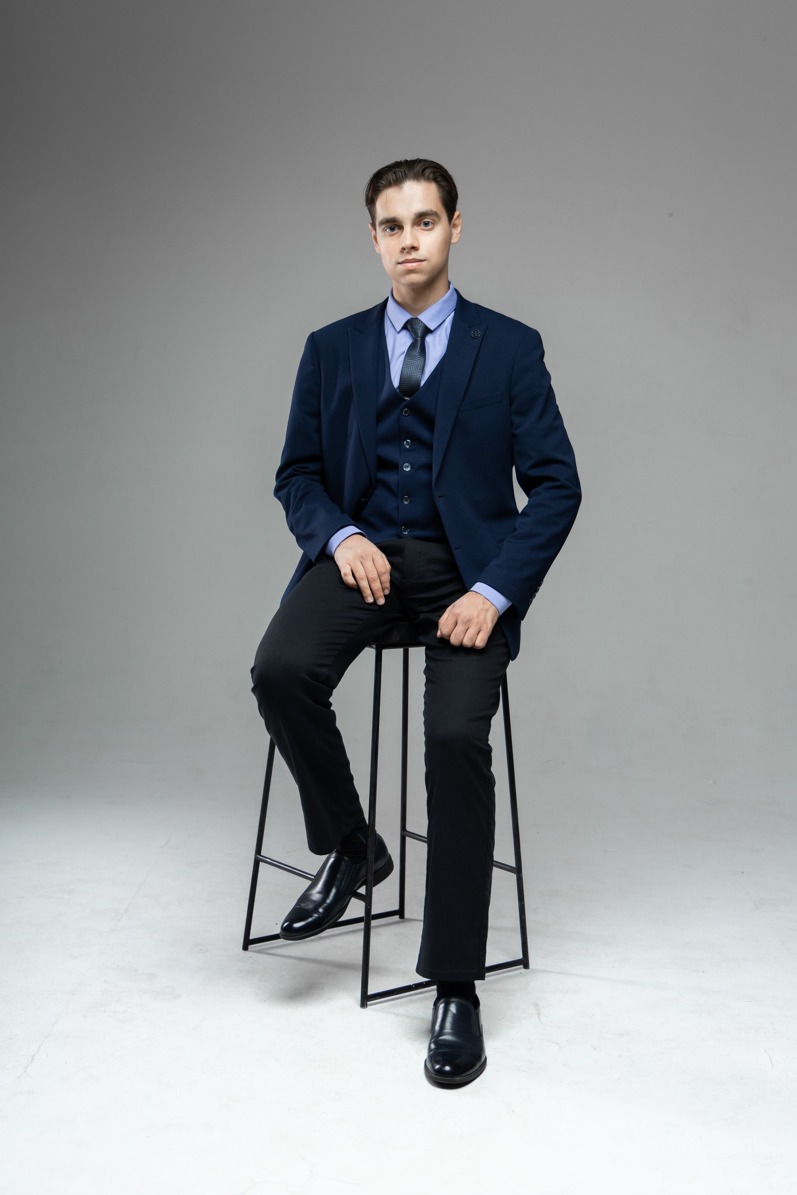 Мужской портрет, студийная съёмка. Астрахань.