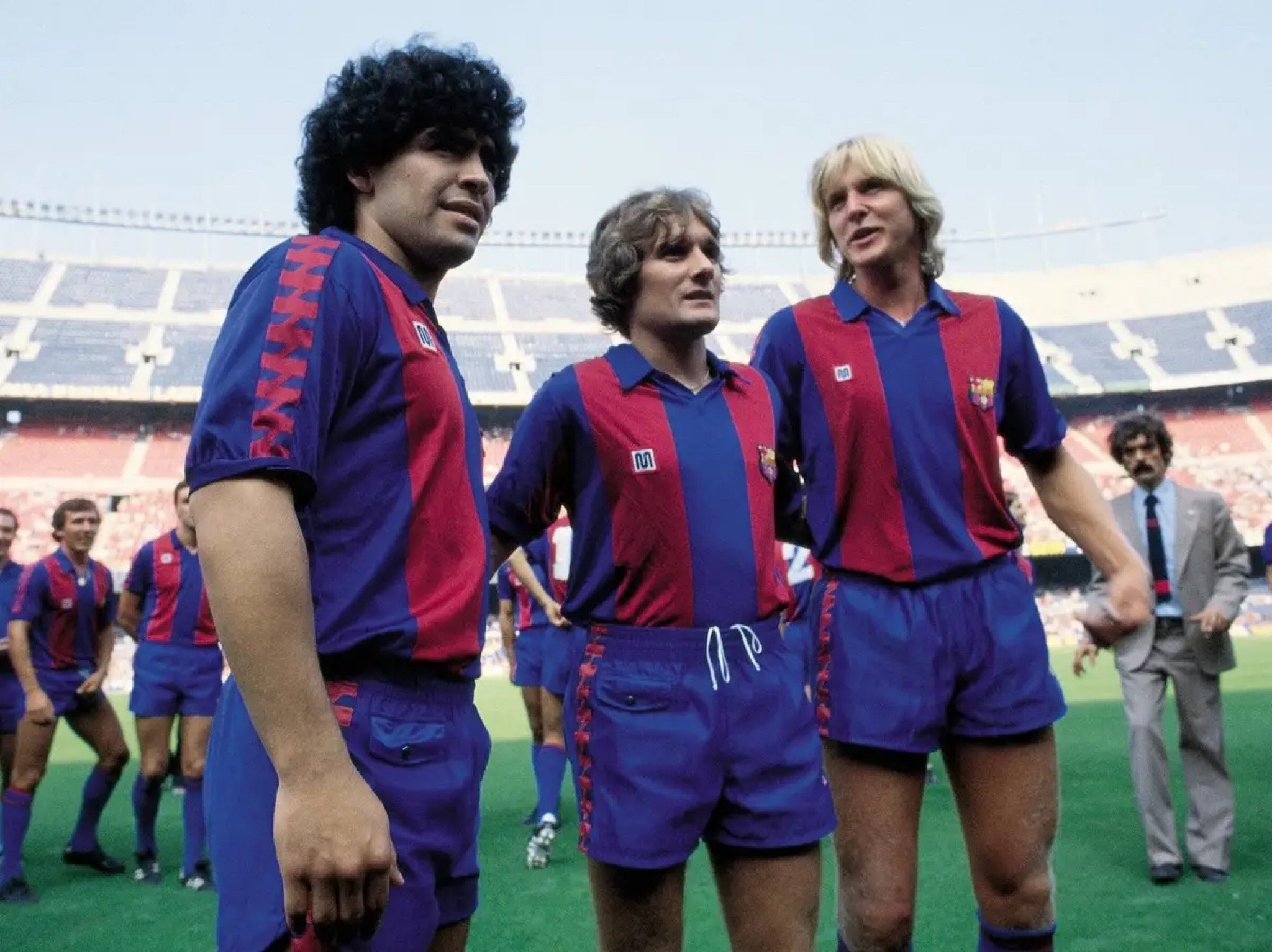 Винтажная футболка Barcelona 1982-1983 купить. Футбольный магазин — ssw_magazin
