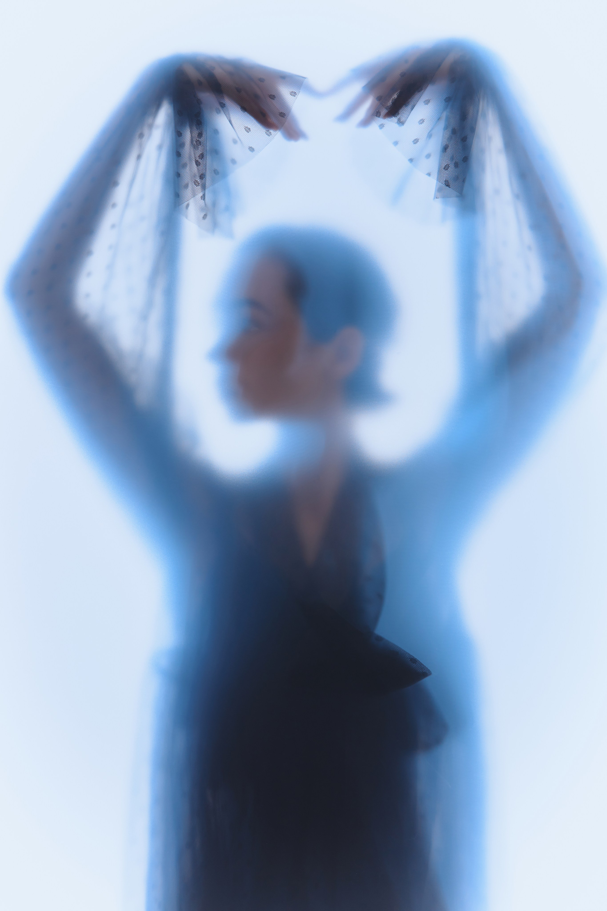 Фотосессия в образе балерины в платье сетка СИНИОКО. Одежда из Санкт-Петербурга СИНИОКО