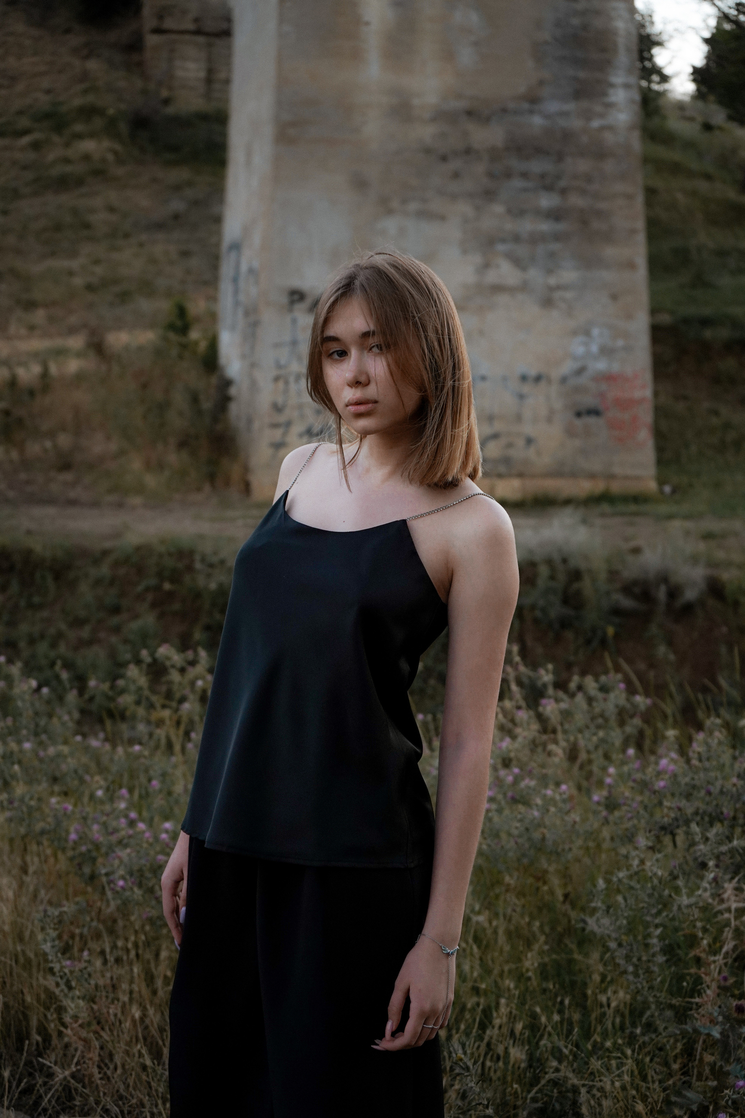 Фотосессия Ксении на Николаевском мосту. Фотограф в Сочи Марина Барс