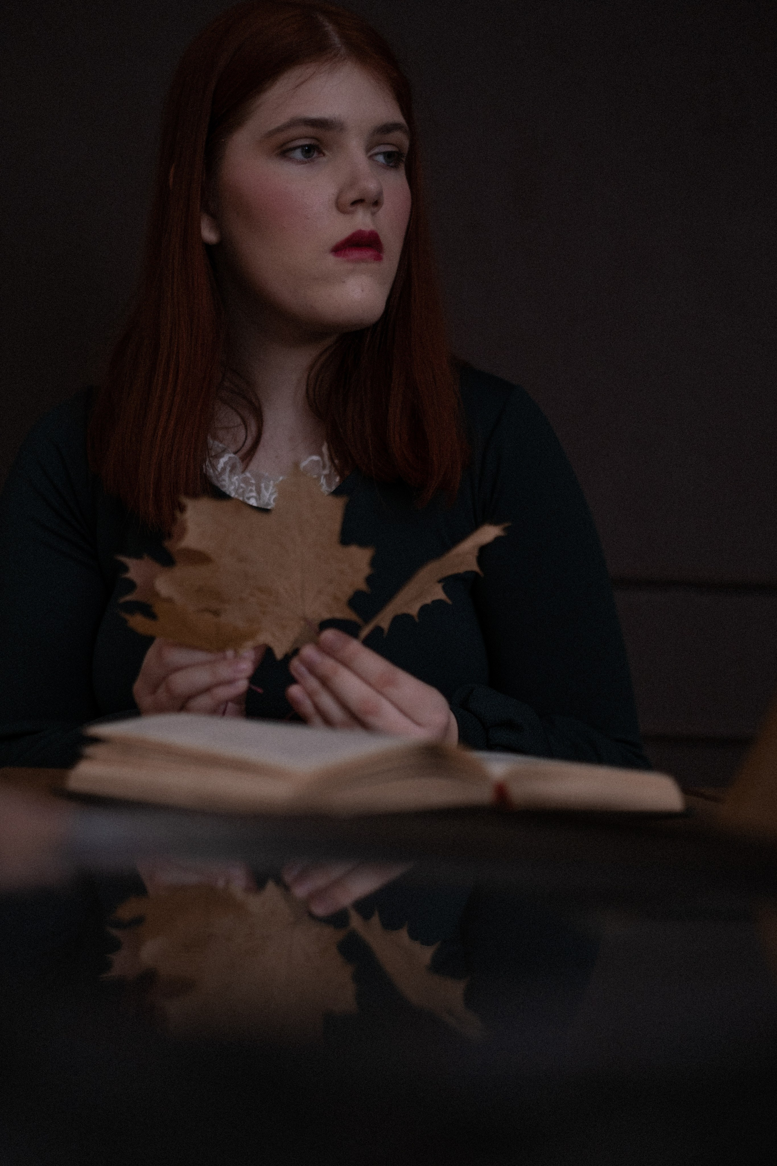 Осенние листья Анастасии. Фотограф в Барнауле и на Алтае Маша Савова