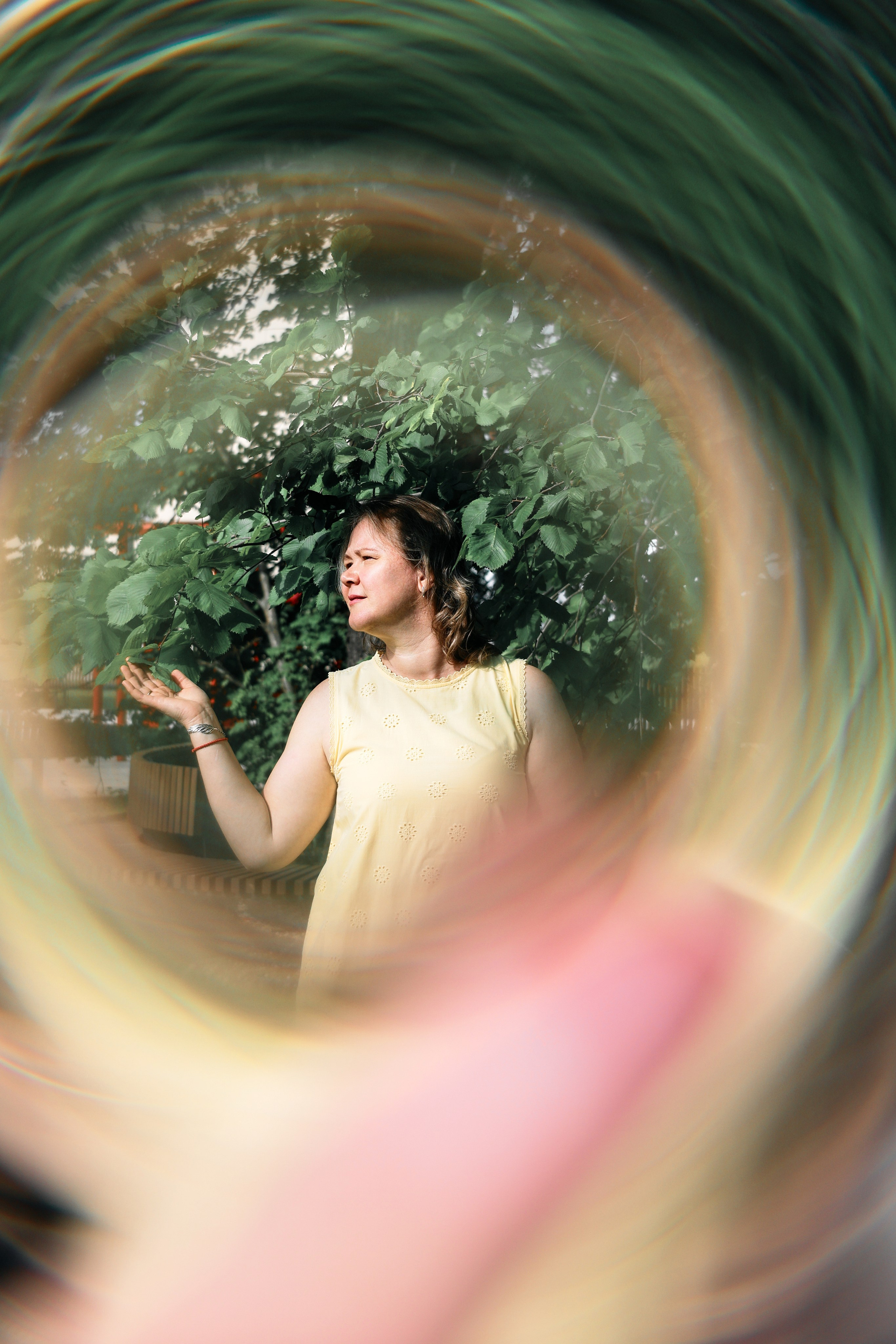 Катя в солнечном платье. Экспресс-съемка. Фотограф для вас и вашего бизнеса в Москве Альбина Никифоров