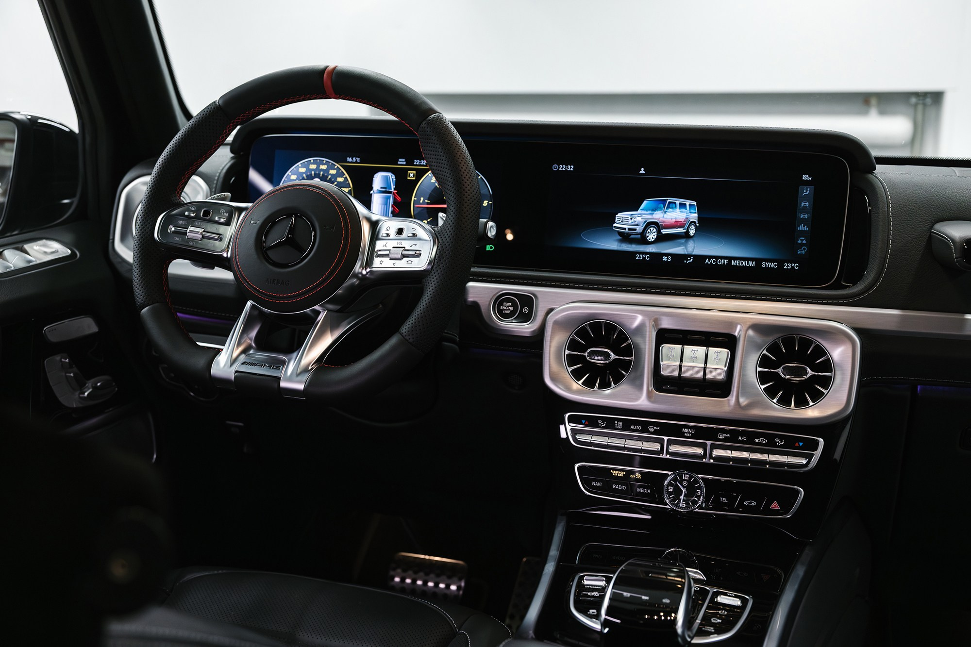 Mercedes-Benz G 400d 2.9 4MATIC 9G-Tronic (330 л. с.) 2023. Автосалон «Х-Авто»