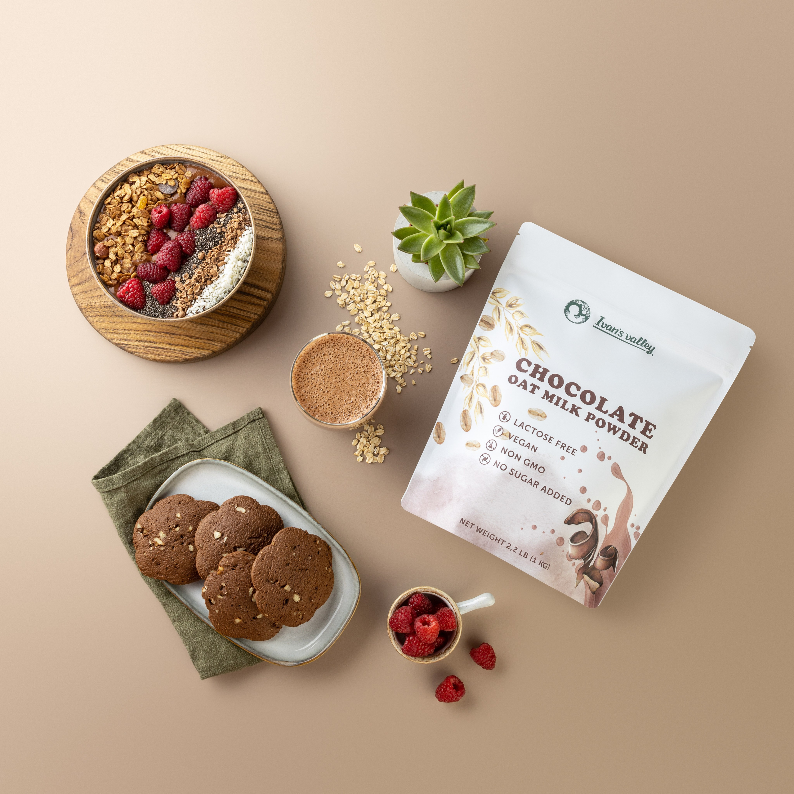 Фуд съемка протеина IVAN'S VALLEY. Предметный фотограф Москва | Фуд-фотограф в Москве Елизавета Елизарова