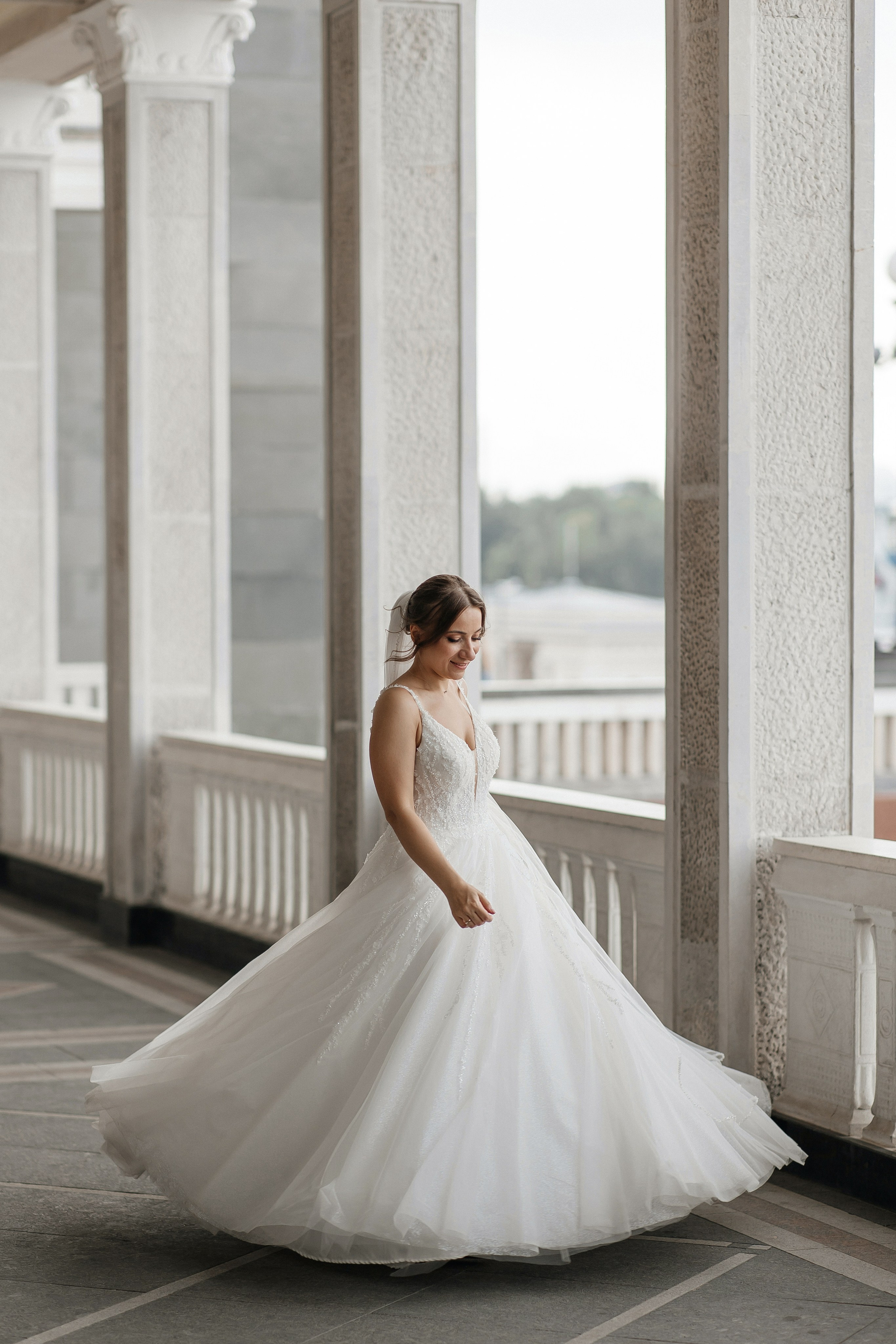 Свадебная прогулка на Северном речном вокзале