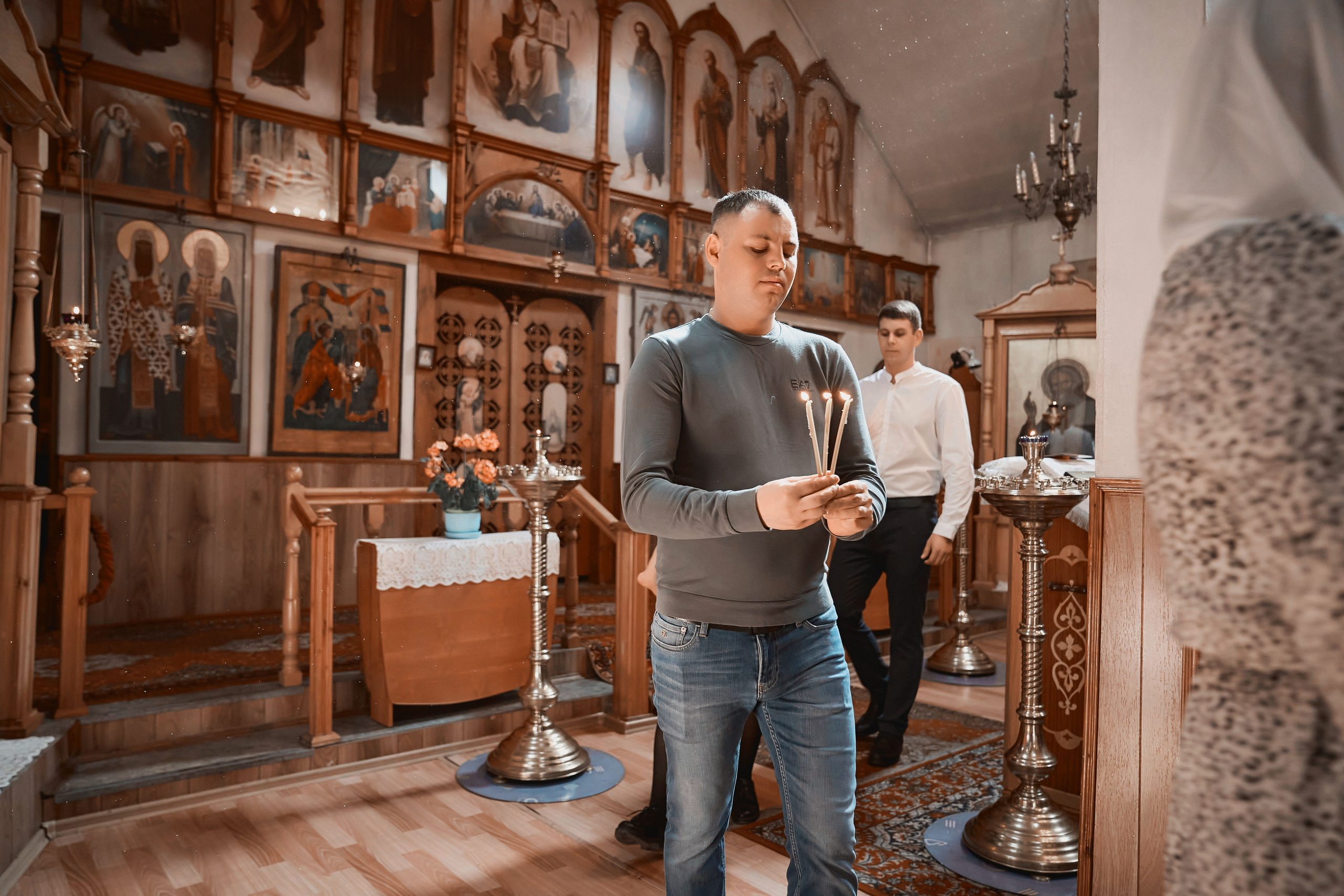 Крещение в Храме иконы Божией Матери «Утоли моя печали»