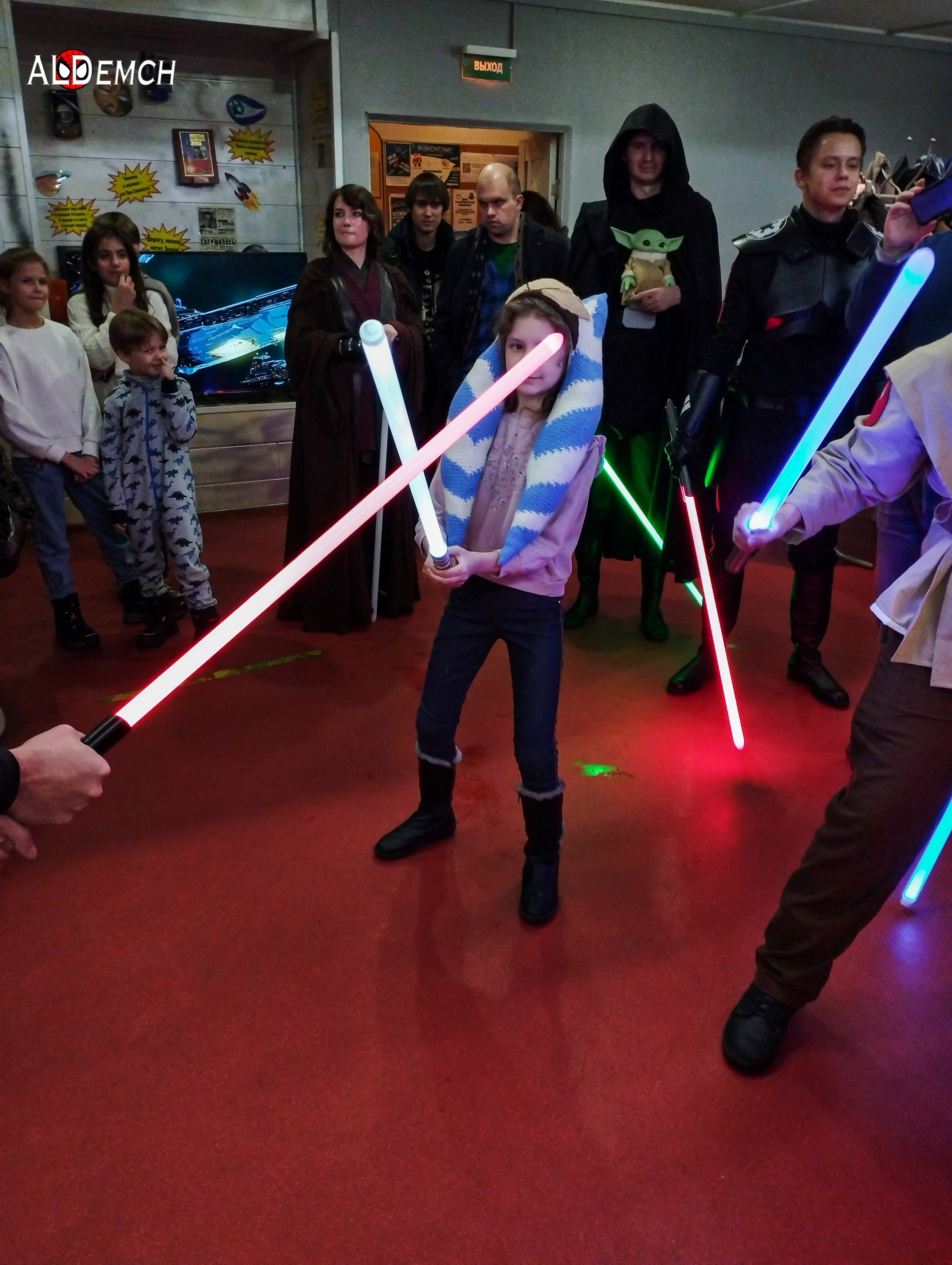 Фотосессия в музее Звездные Войны Далёкой Галактике в Москва