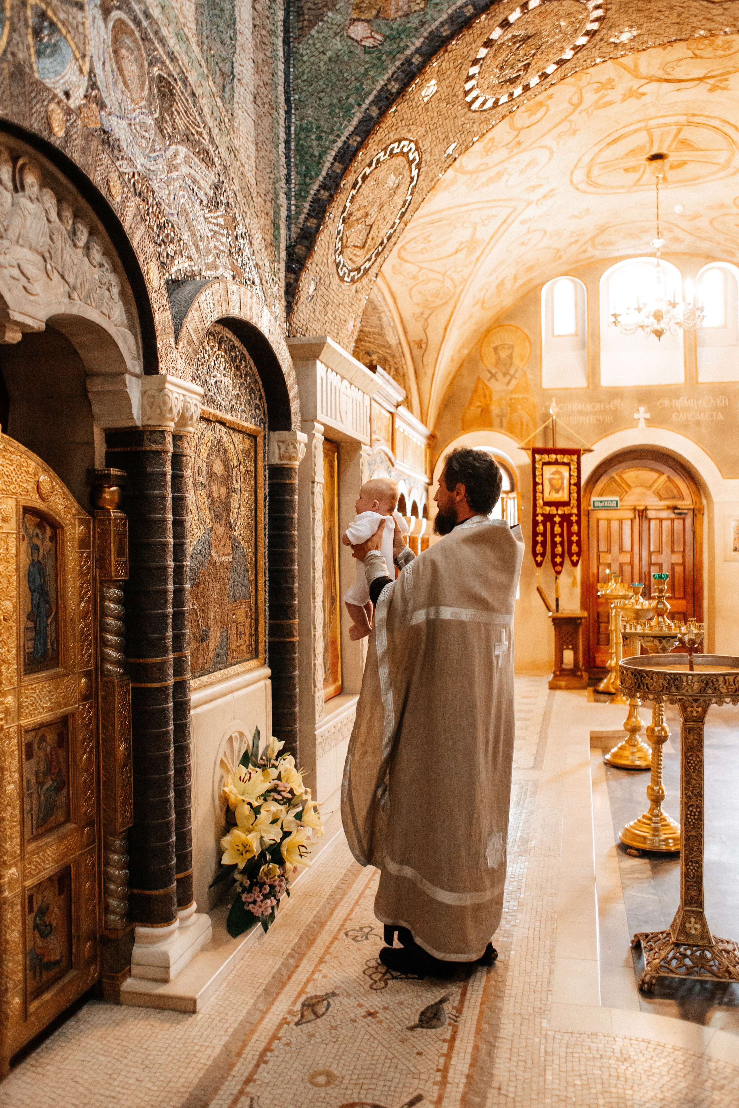 Крещение. Семейный фотограф Виктория Потехина Москва