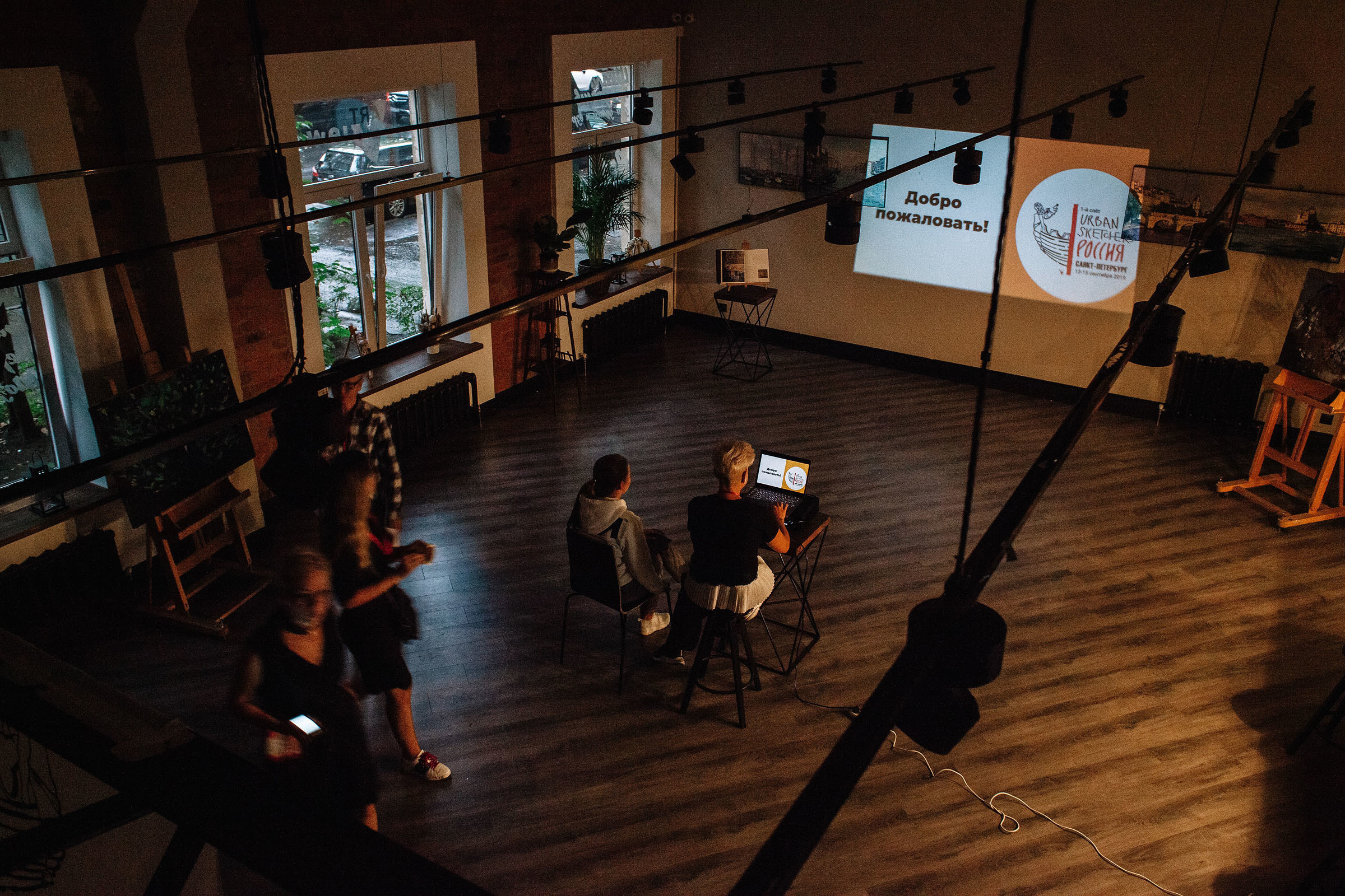 Первый слёт урбан скетчеров в Санкт-Петербурге  USKRussia 2019. Семейный и свадебный фотограф в Майкопе Михаил Мартиросян