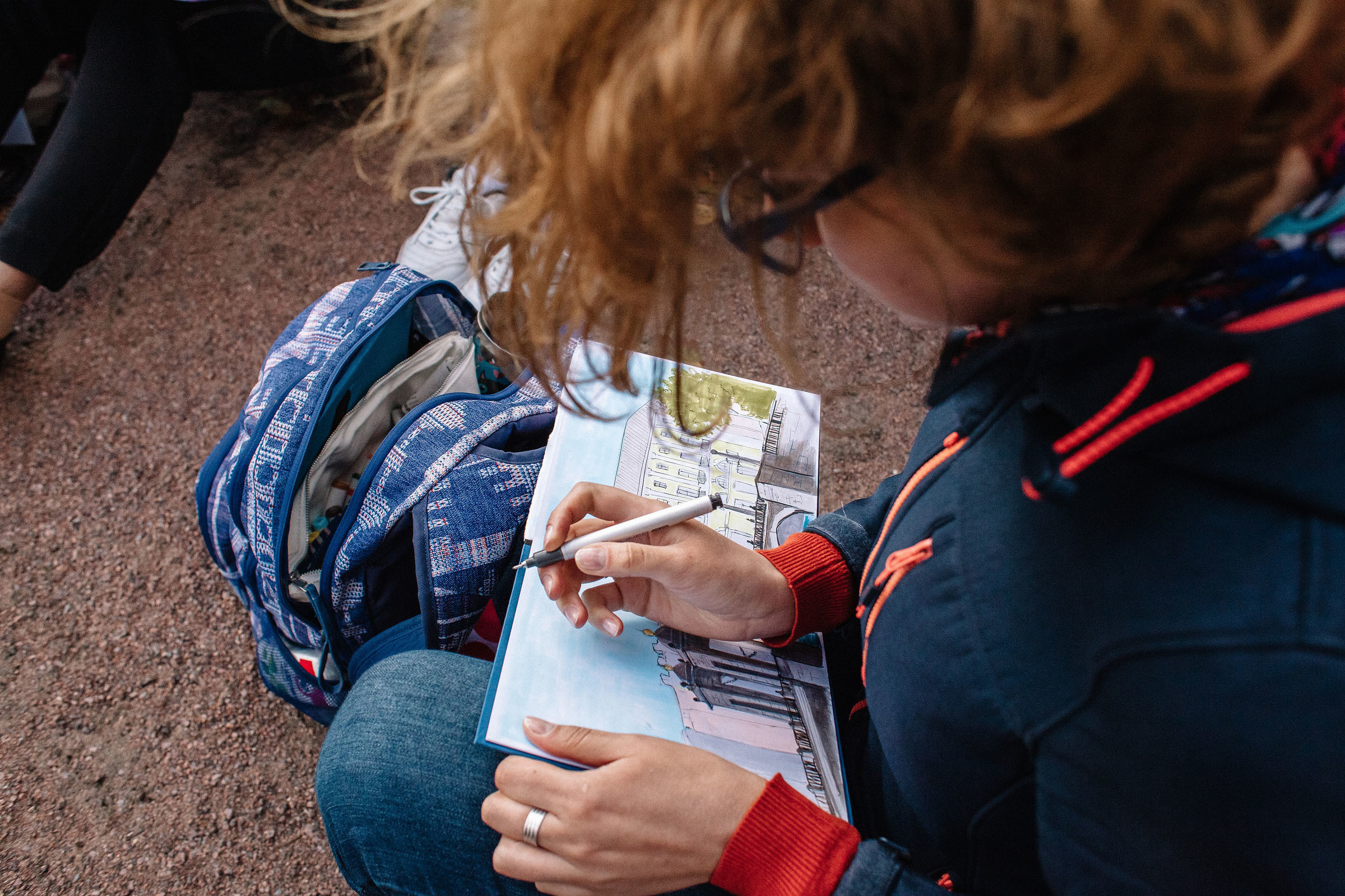 1-й слёт Urban Sketchers Россия SPb|Второй день. Семейный и свадебный фотограф в Майкопе Михаил Мартиросян