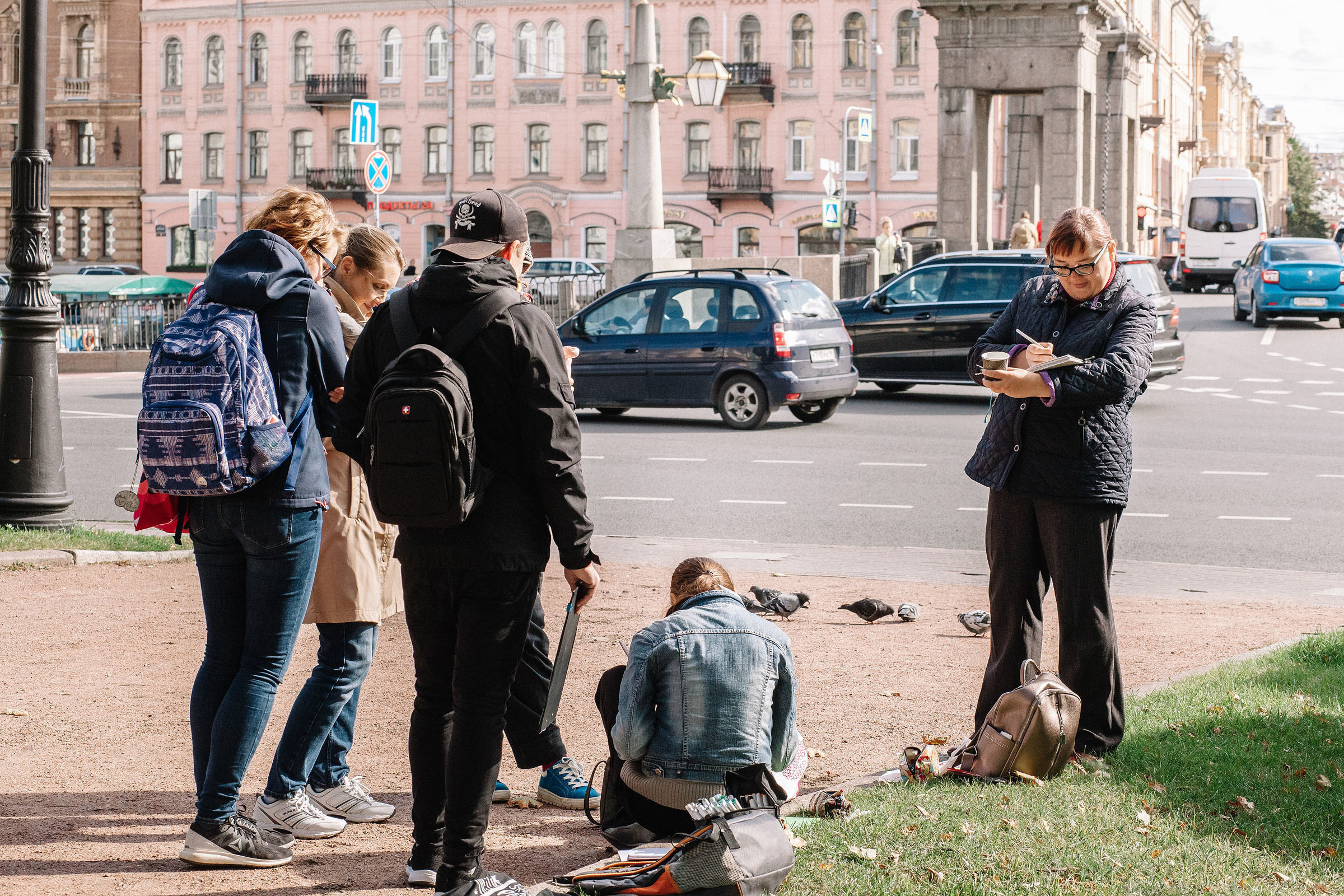 1-й слёт Urban Sketchers Россия SPb|Второй день. Семейный и свадебный фотограф в Майкопе Михаил Мартиросян