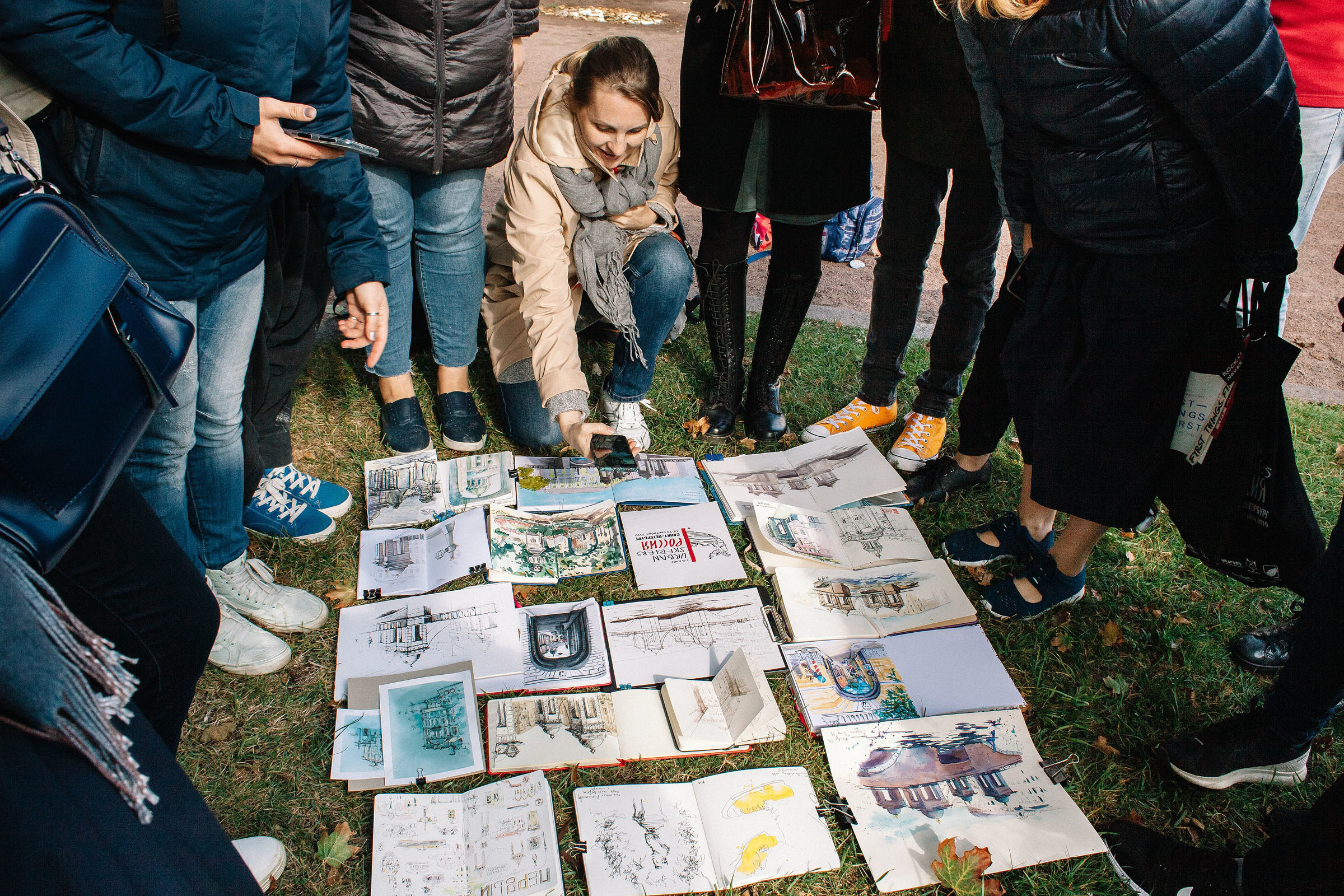 1-й слёт Urban Sketchers Россия SPb|Второй день. Семейный и свадебный фотограф в Майкопе Михаил Мартиросян