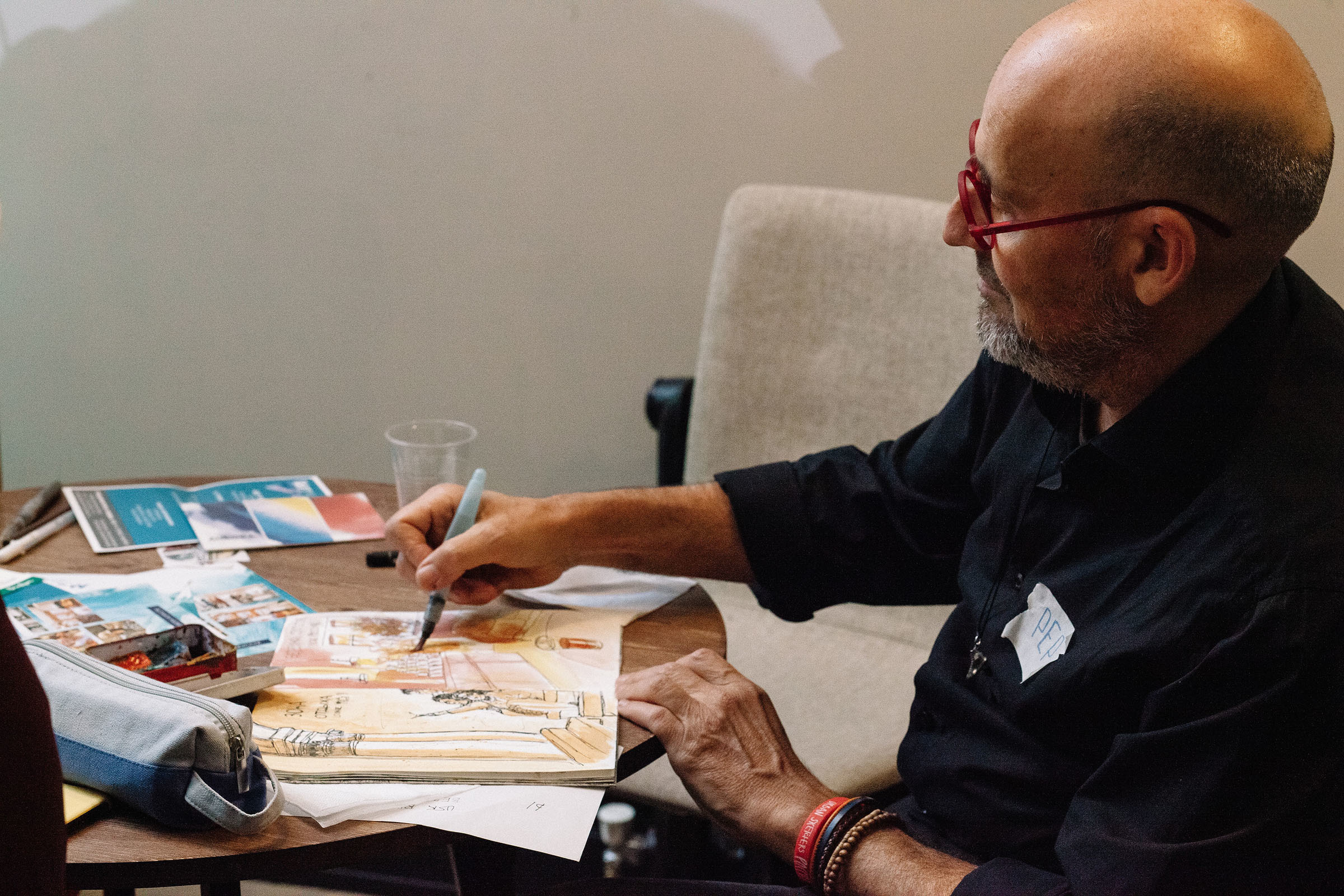 Первый слёт урбан скетчеров в Санкт-Петербурге  USKRussia 2019. Семейный и свадебный фотограф в Майкопе Михаил Мартиросян