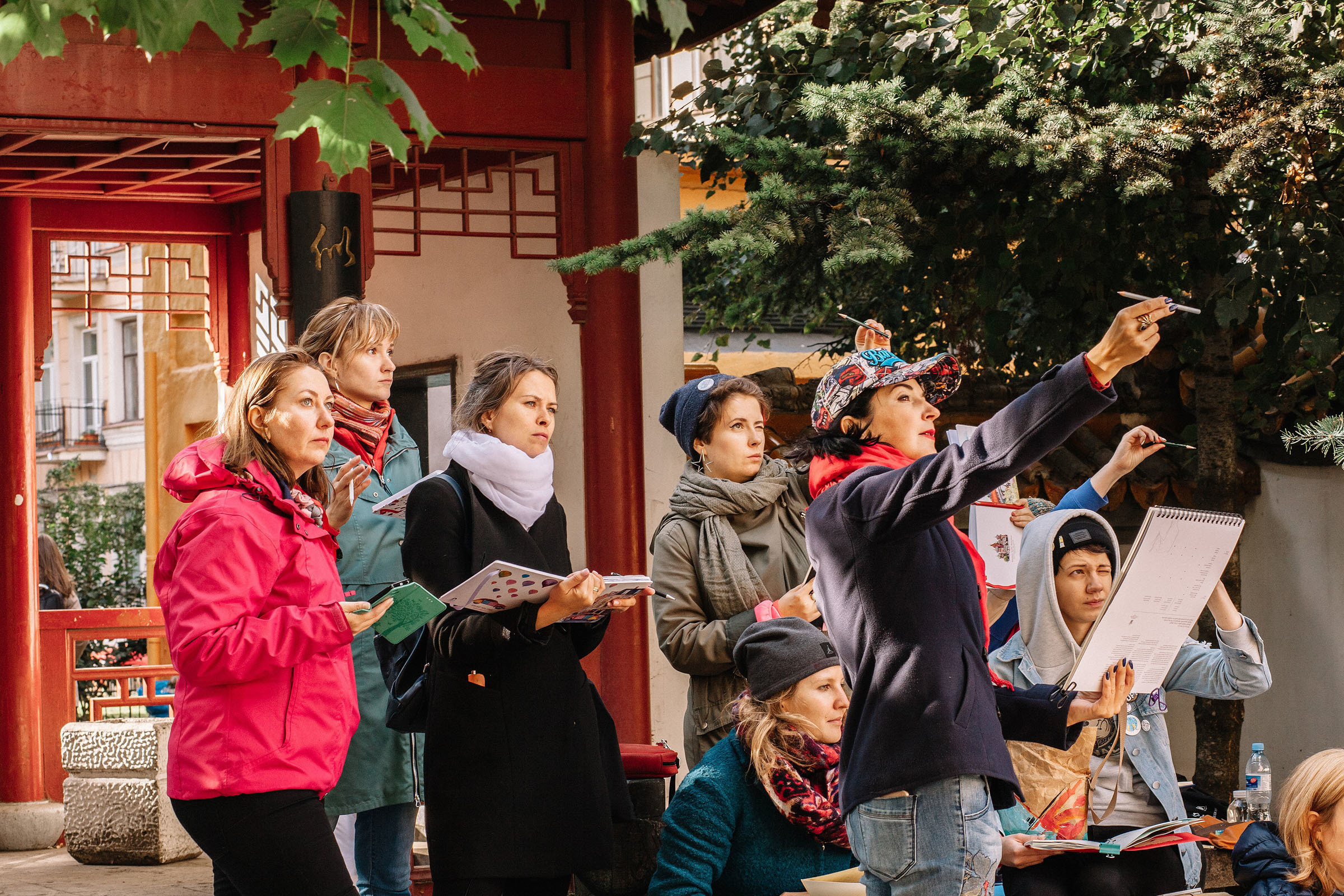 1-й слёт Urban Sketchers Россия SPb|Второй день. Семейный и свадебный фотограф в Майкопе Михаил Мартиросян