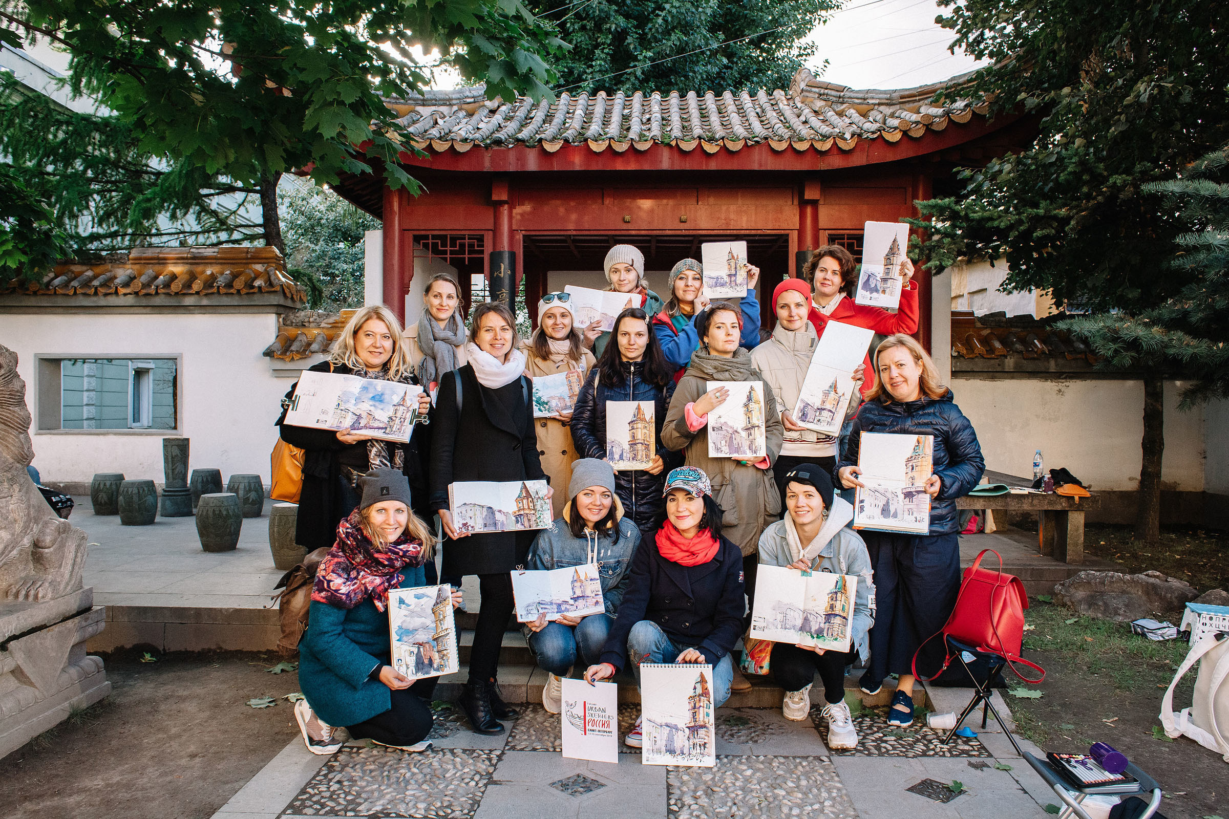 1-й слёт Urban Sketchers Россия SPb|Второй день. Семейный и свадебный фотограф в Майкопе Михаил Мартиросян