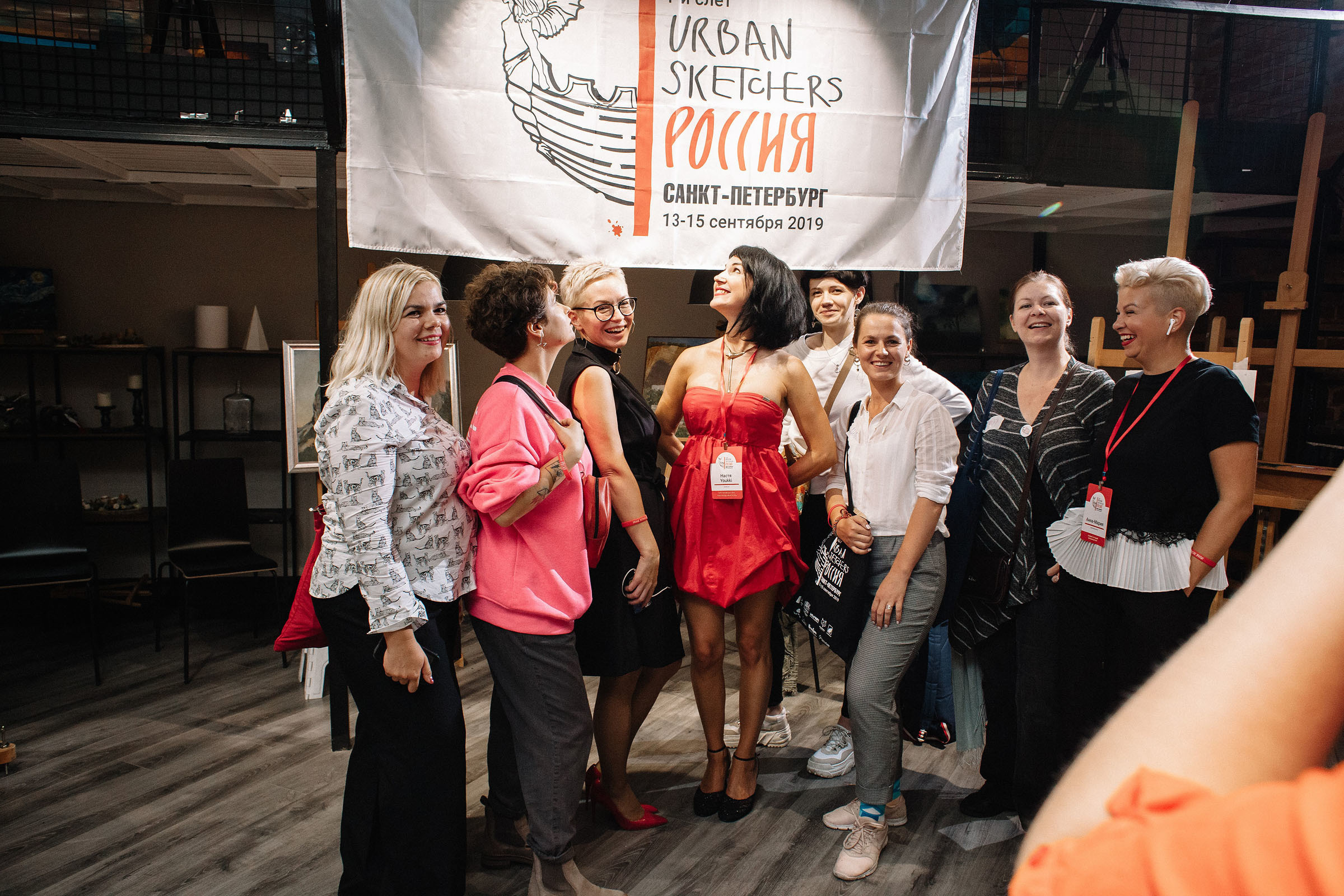 Первый слёт урбан скетчеров в Санкт-Петербурге  USKRussia 2019. Семейный и свадебный фотограф в Майкопе Михаил Мартиросян