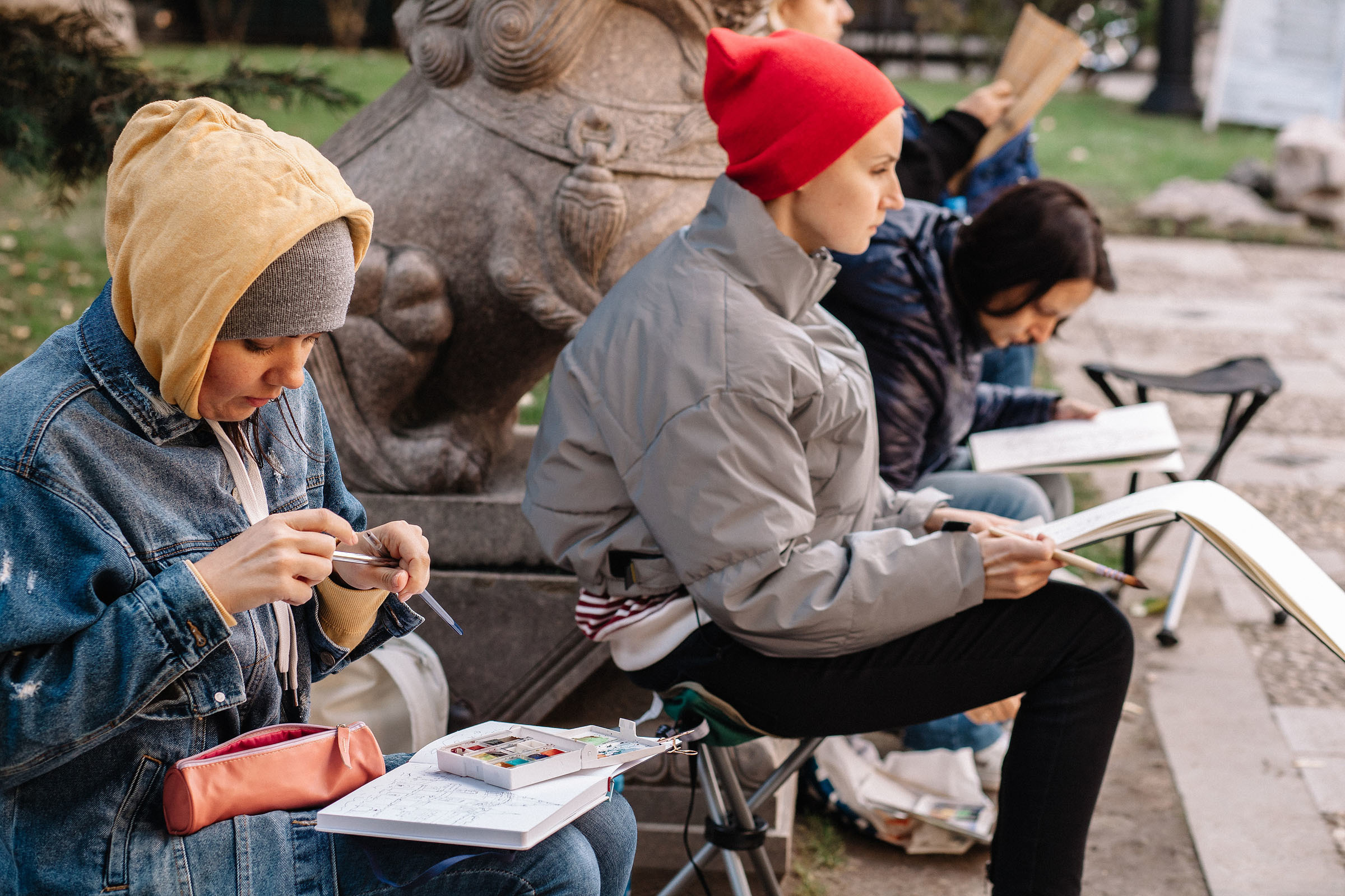 1-й слёт Urban Sketchers Россия SPb|Второй день. Семейный и свадебный фотограф в Майкопе Михаил Мартиросян