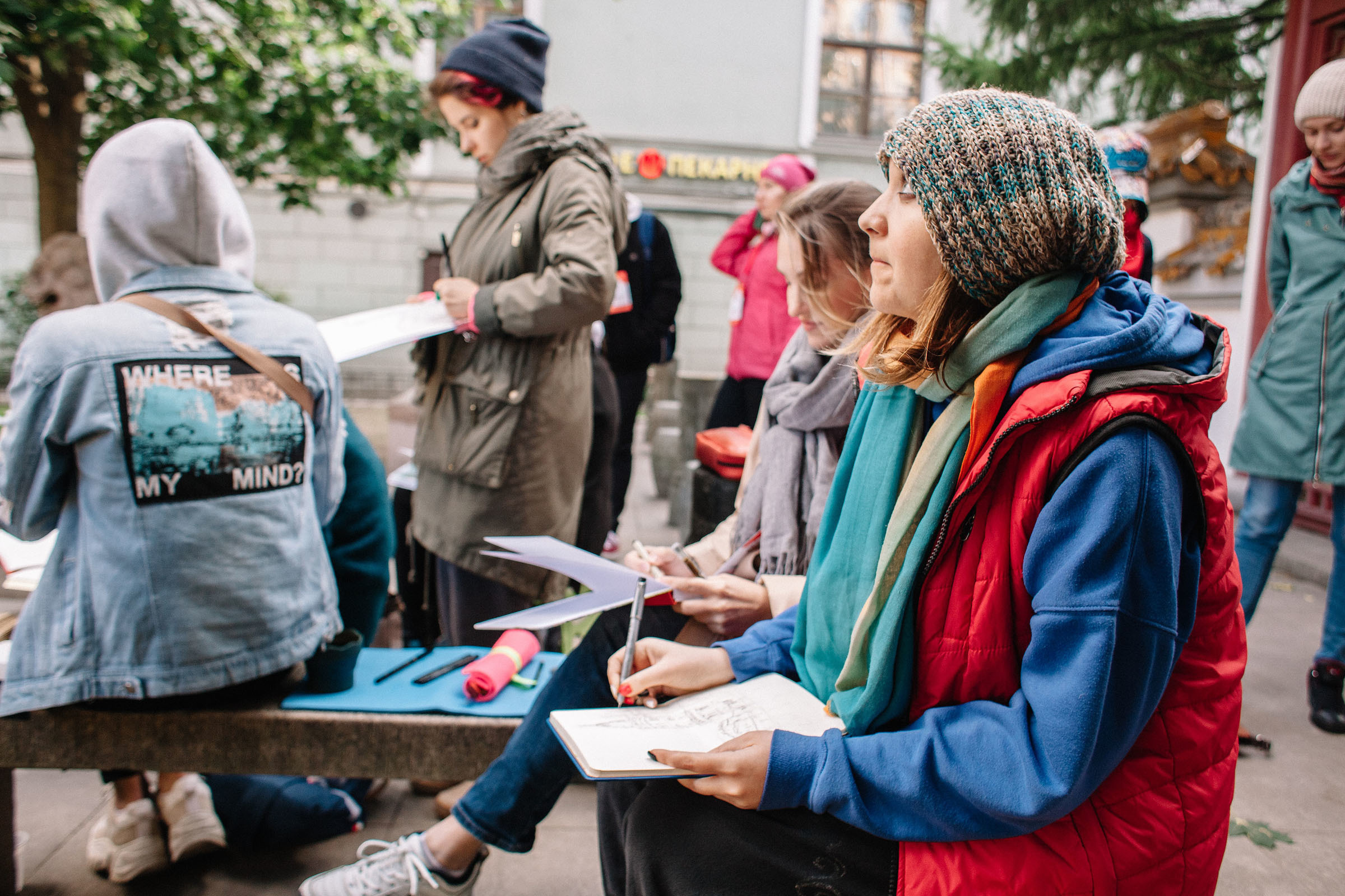 1-й слёт Urban Sketchers Россия SPb|Второй день. Семейный и свадебный фотограф в Майкопе Михаил Мартиросян
