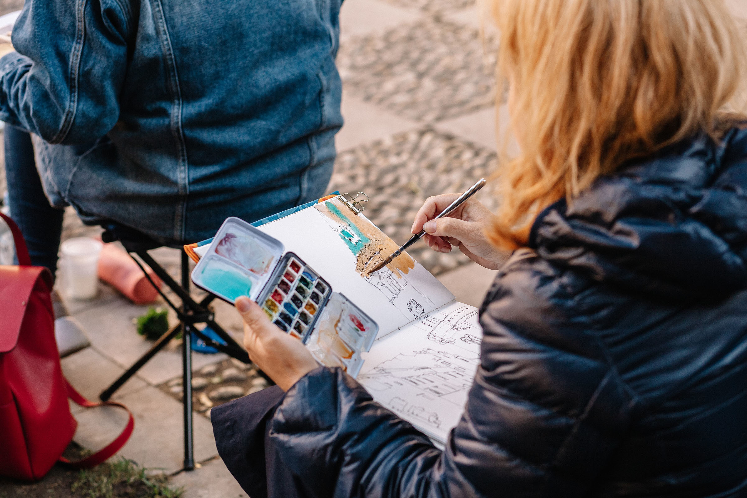 1-й слёт Urban Sketchers Россия SPb|Второй день. Семейный и свадебный фотограф в Майкопе Михаил Мартиросян