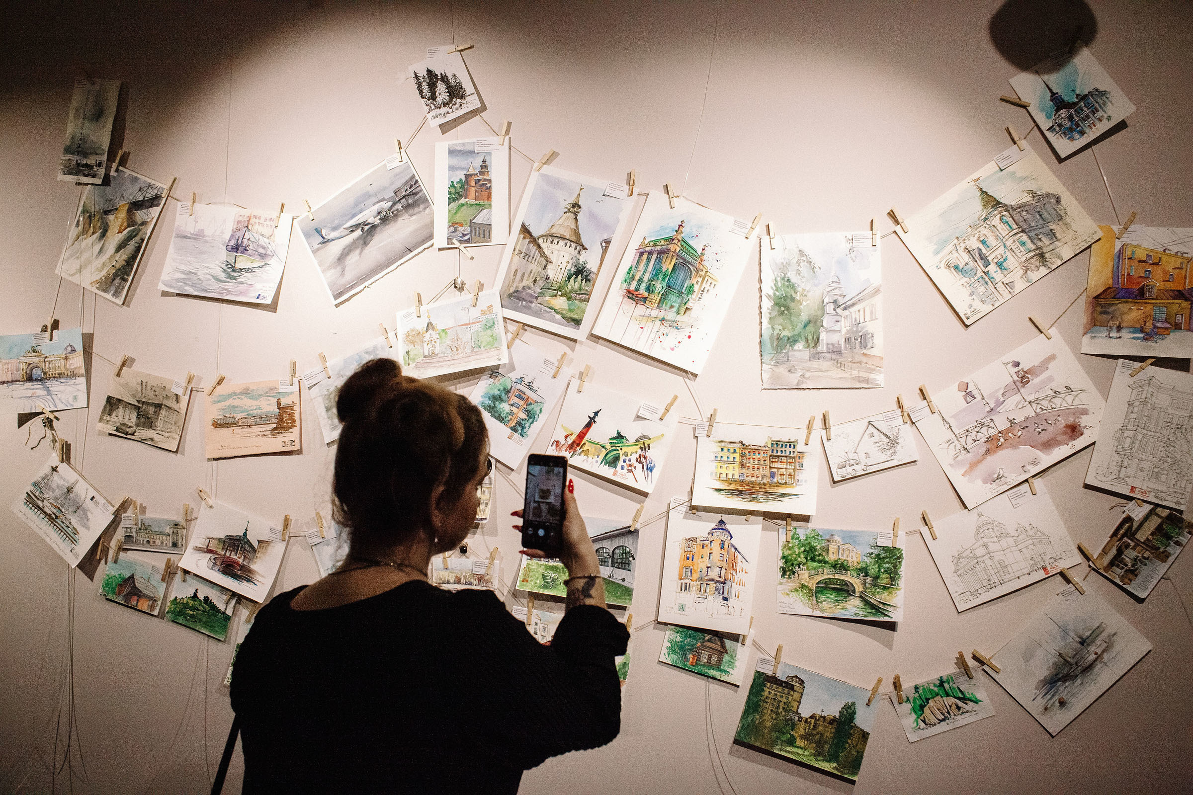 Первый слёт урбан скетчеров в Санкт-Петербурге  USKRussia 2019. Семейный и свадебный фотограф в Майкопе Михаил Мартиросян