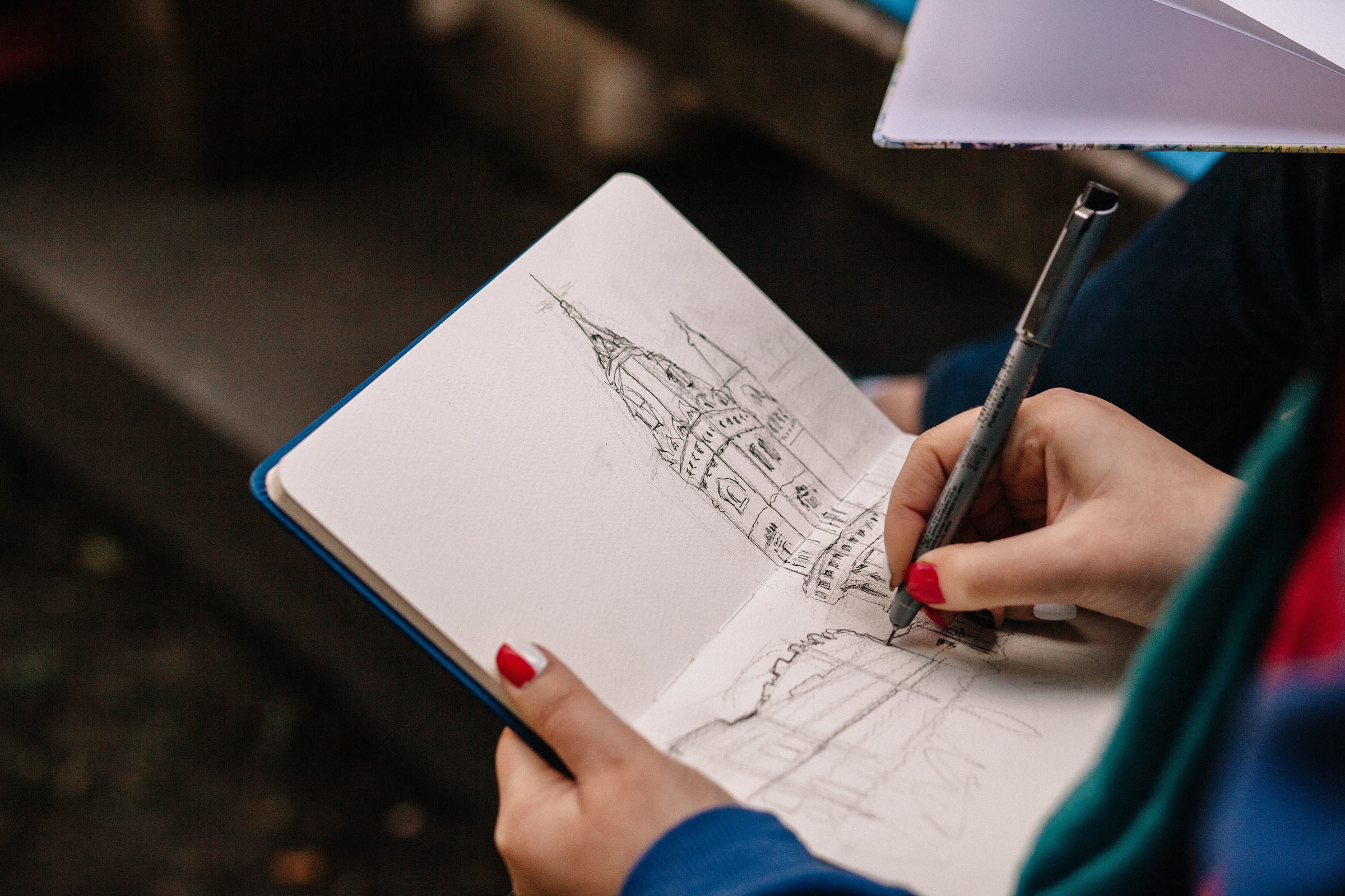 1-й слёт Urban Sketchers Россия SPb|Второй день. Семейный и свадебный фотограф в Майкопе Михаил Мартиросян