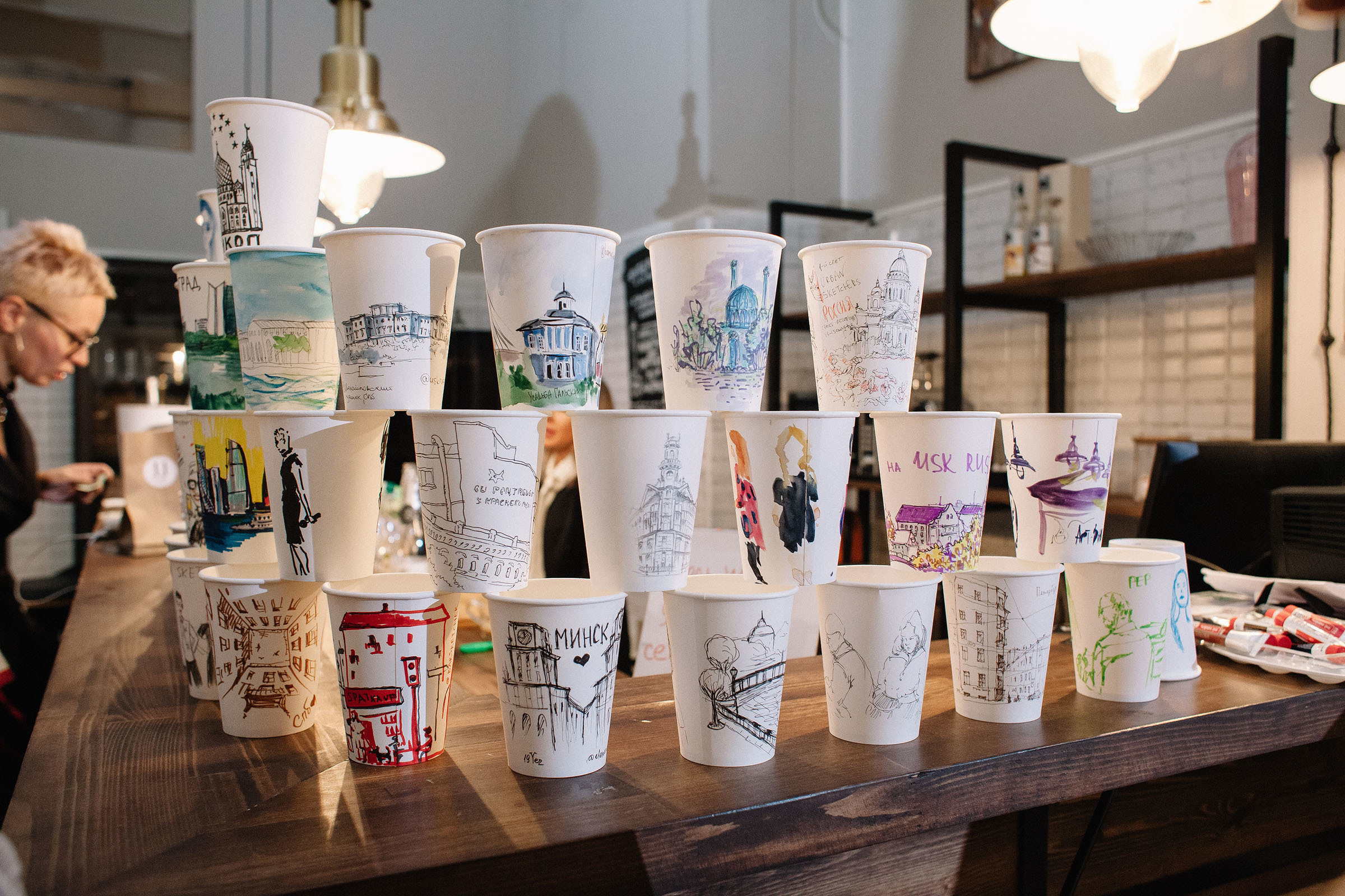 Первый слёт урбан скетчеров в Санкт-Петербурге  USKRussia 2019. Семейный и свадебный фотограф в Майкопе Михаил Мартиросян