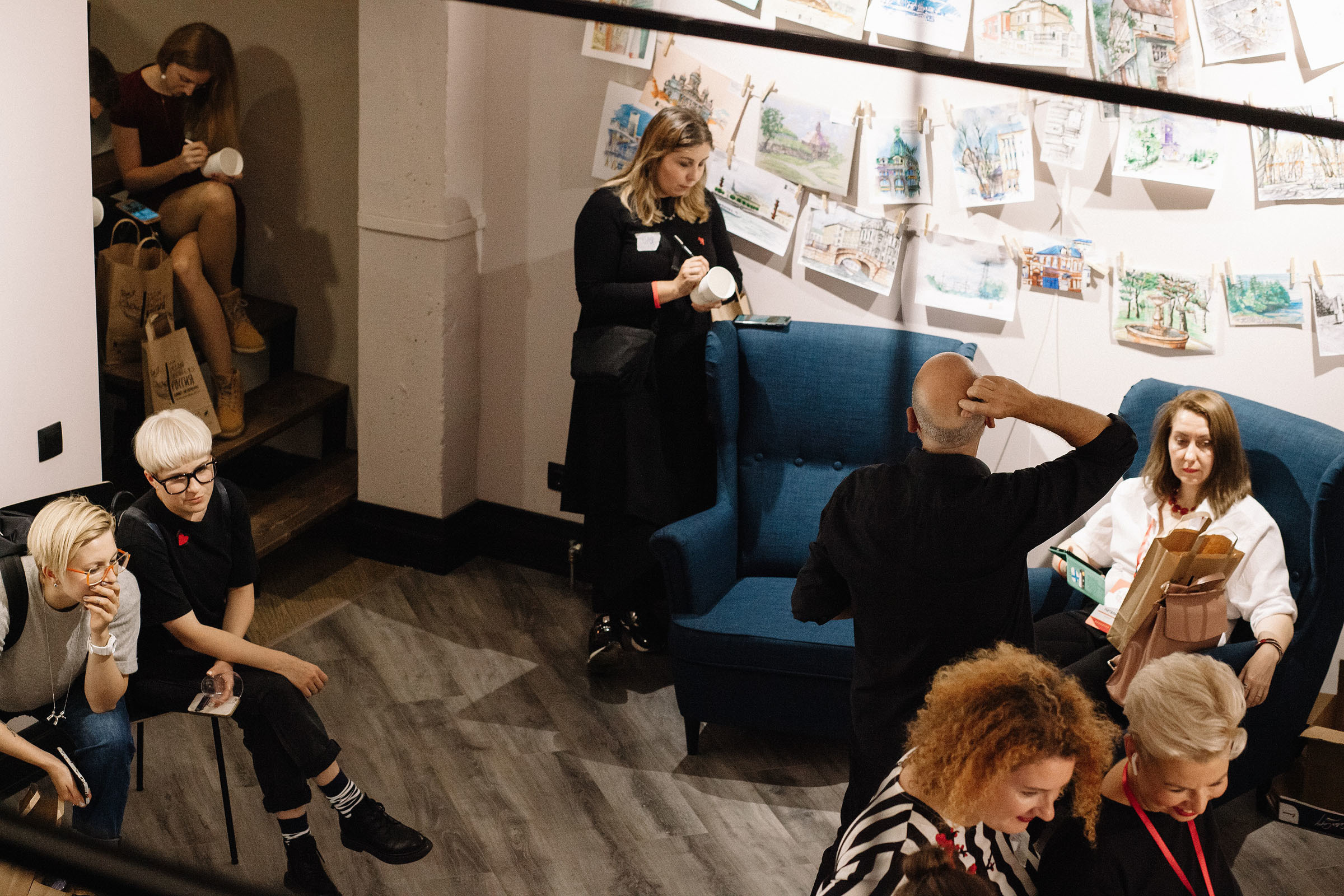 Первый слёт урбан скетчеров в Санкт-Петербурге  USKRussia 2019. Семейный и свадебный фотограф в Майкопе Михаил Мартиросян