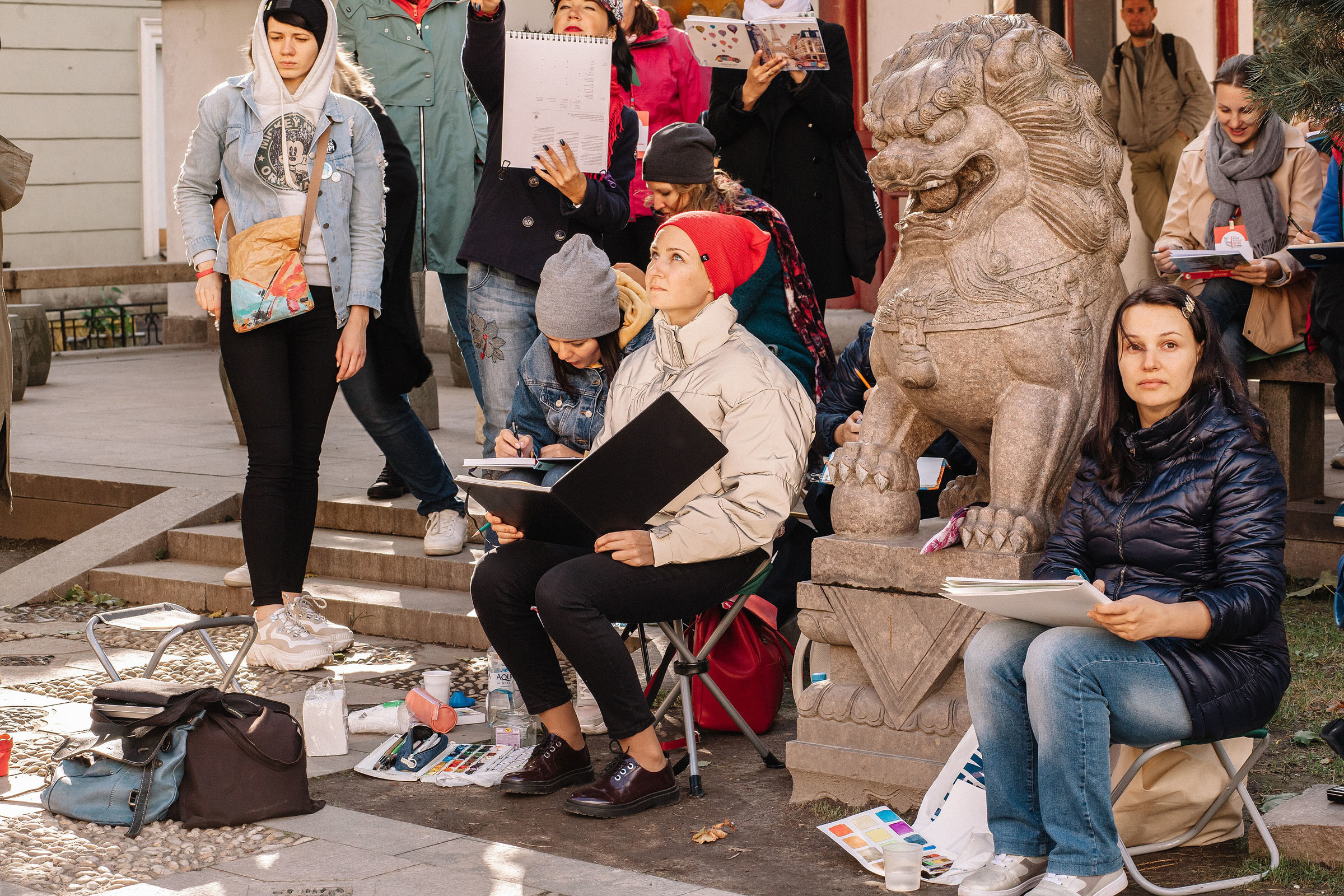 1-й слёт Urban Sketchers Россия SPb|Второй день. Семейный и свадебный фотограф в Майкопе Михаил Мартиросян