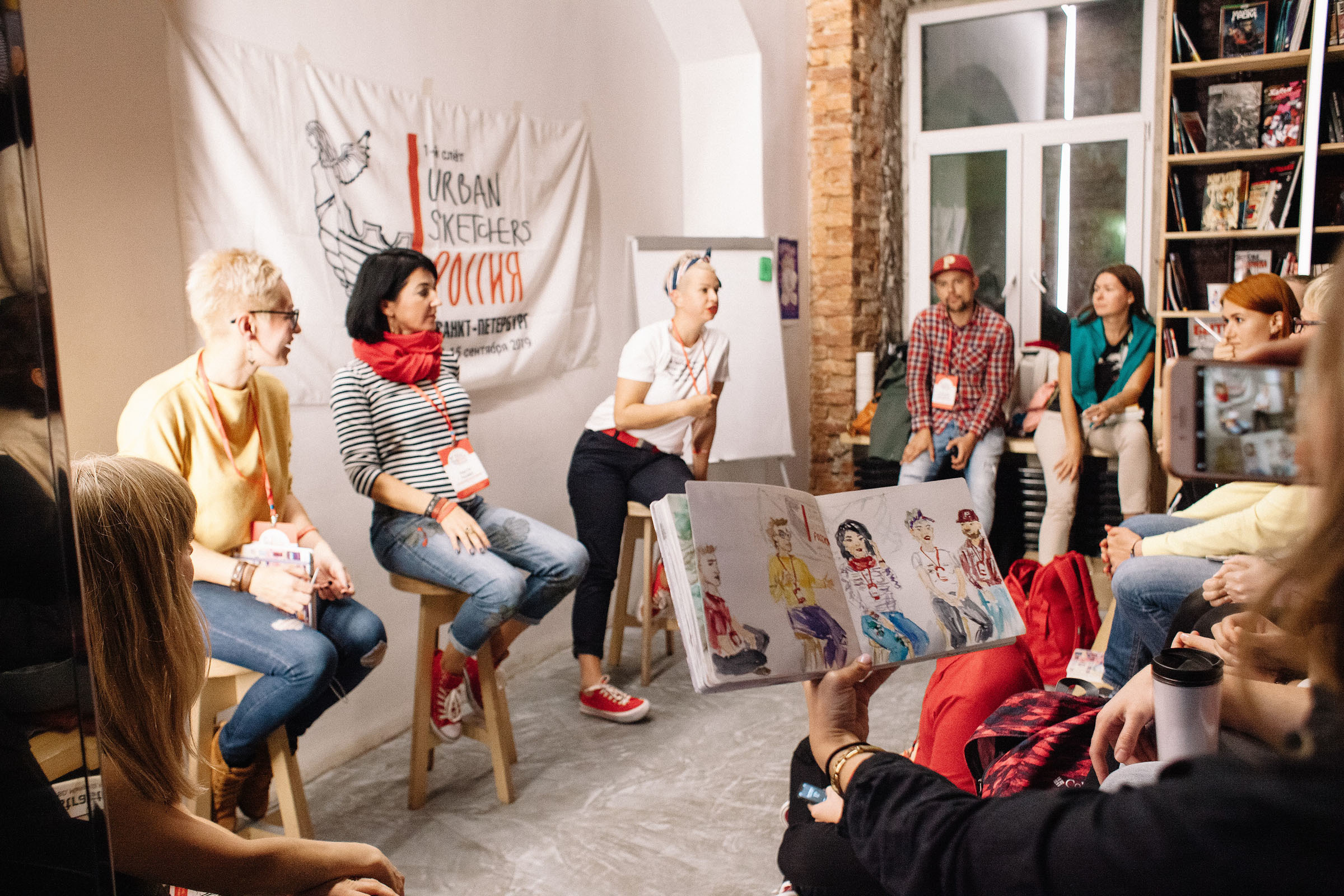 1-й слёт Urban Sketchers Россия SPb|Второй день. Семейный и свадебный фотограф в Майкопе Михаил Мартиросян