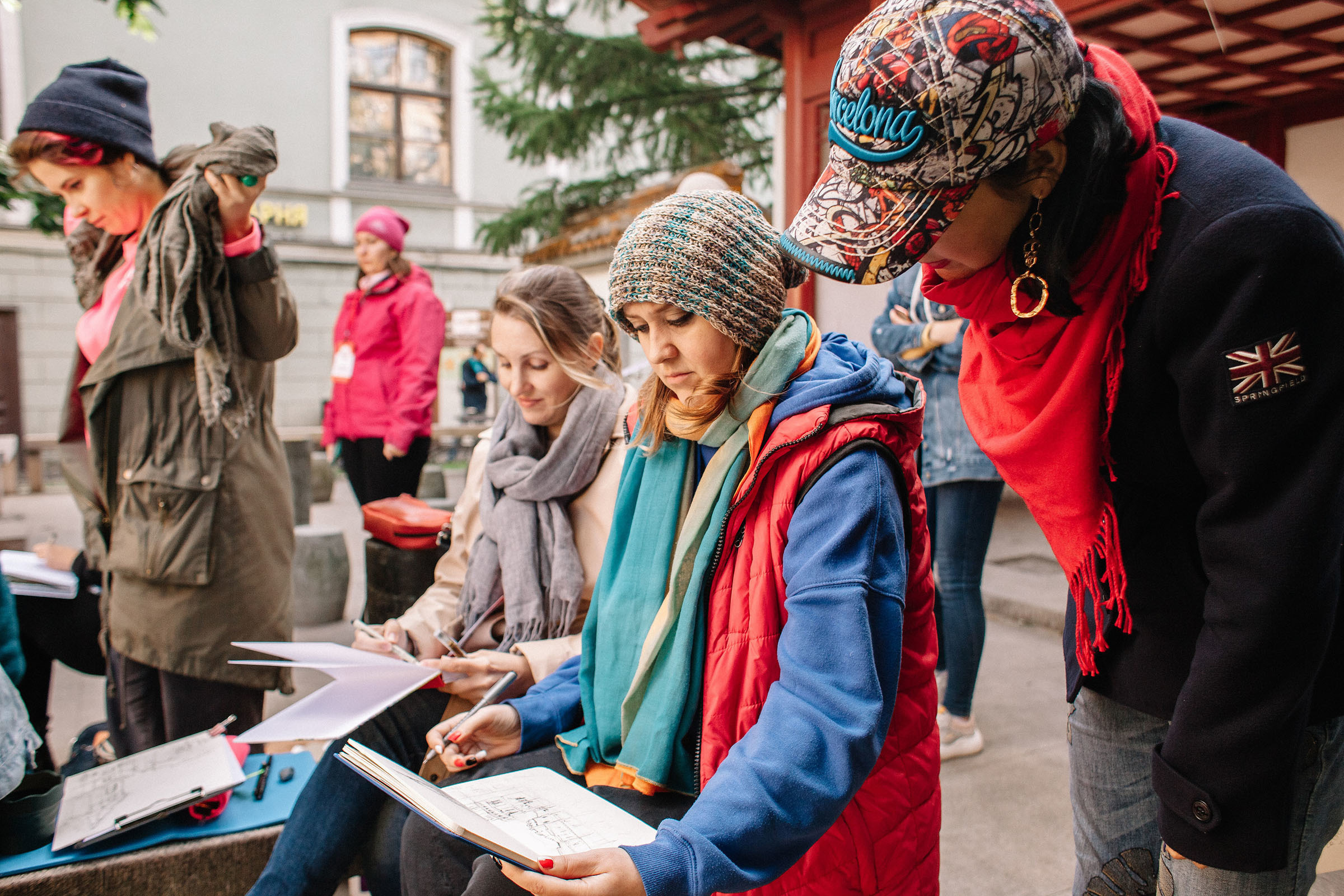 1-й слёт Urban Sketchers Россия SPb|Второй день. Семейный и свадебный фотограф в Майкопе Михаил Мартиросян