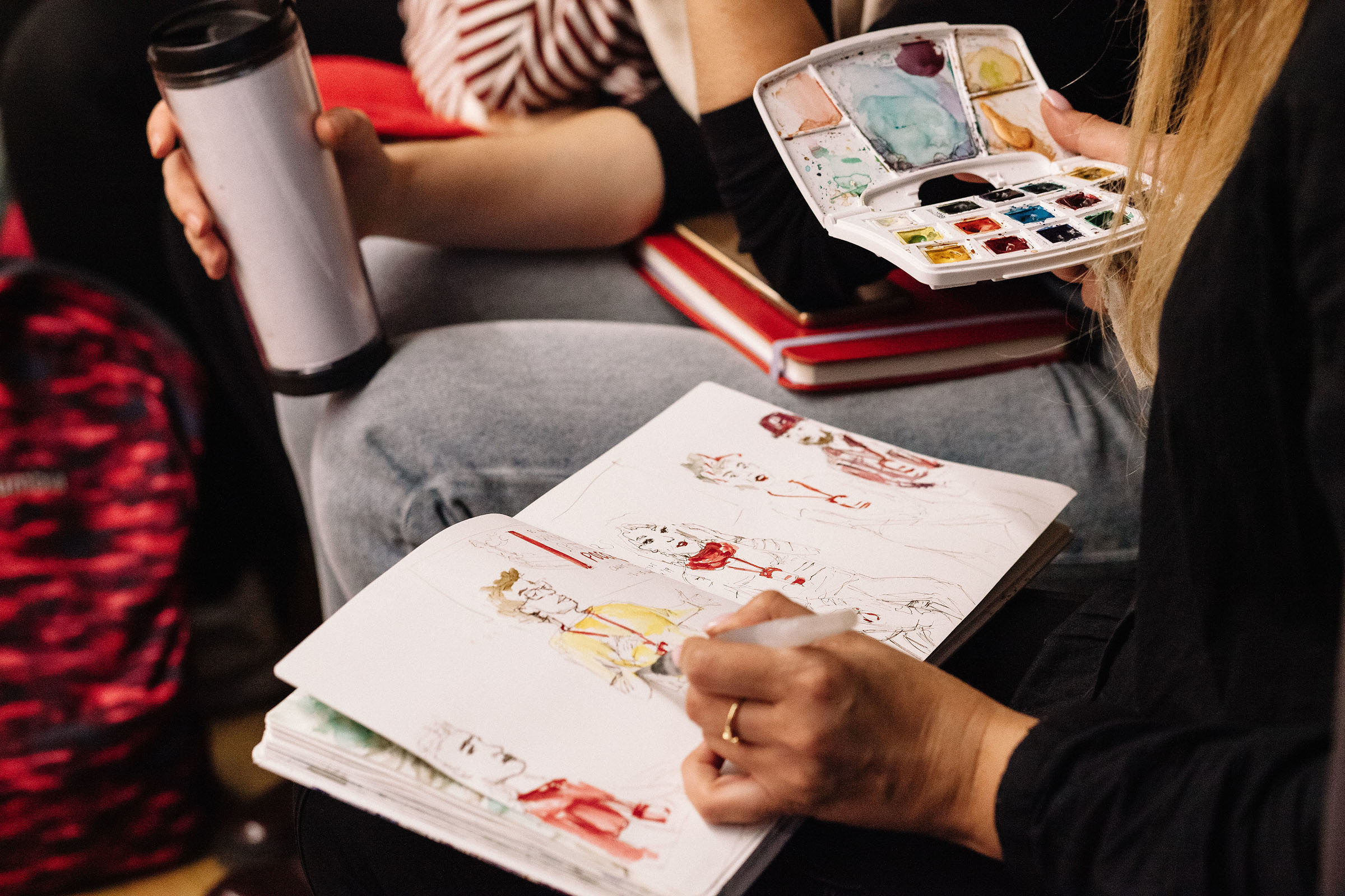 1-й слёт Urban Sketchers Россия SPb|Второй день. Семейный и свадебный фотограф в Майкопе Михаил Мартиросян