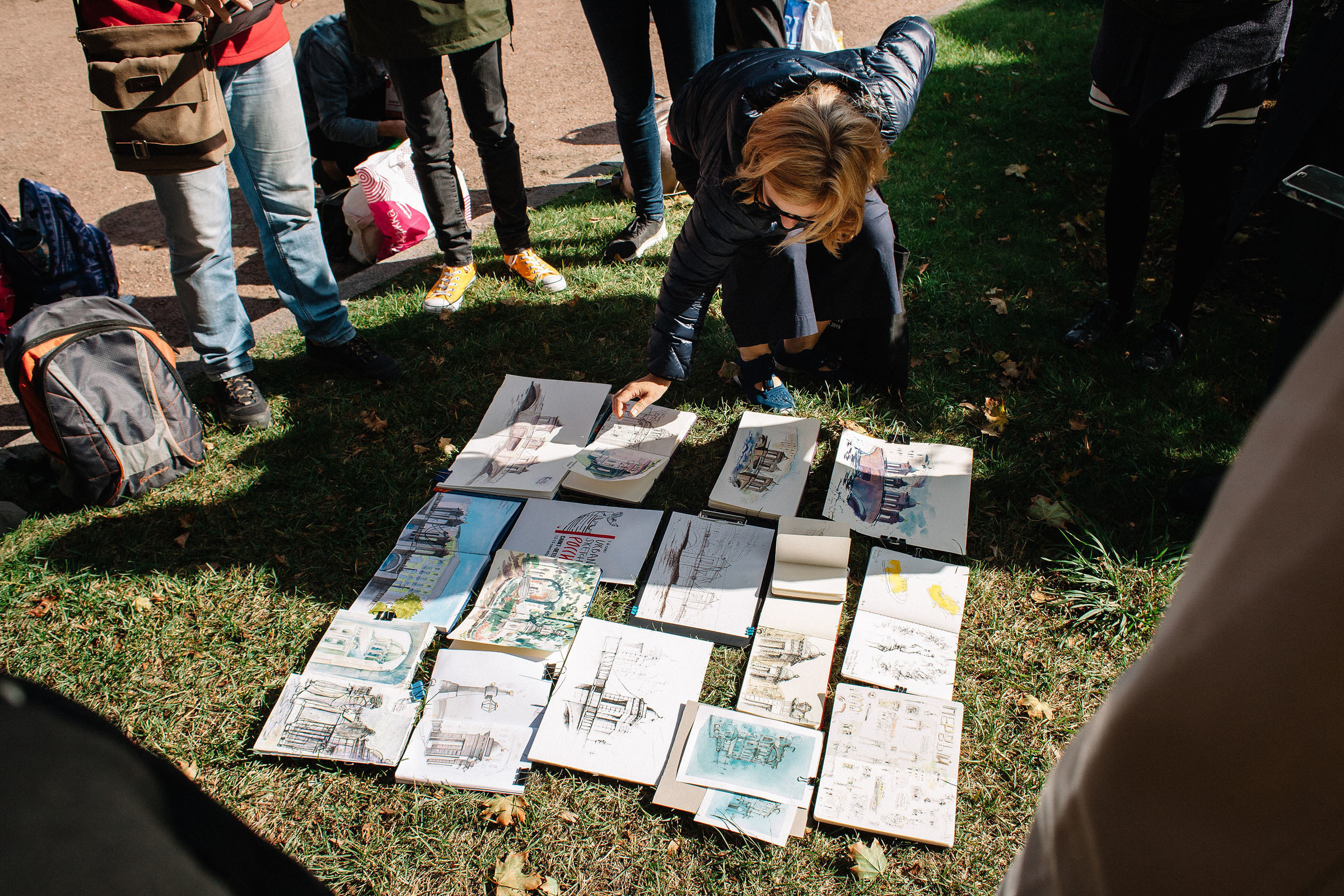 1-й слёт Urban Sketchers Россия SPb|Второй день. Семейный и свадебный фотограф в Майкопе Михаил Мартиросян