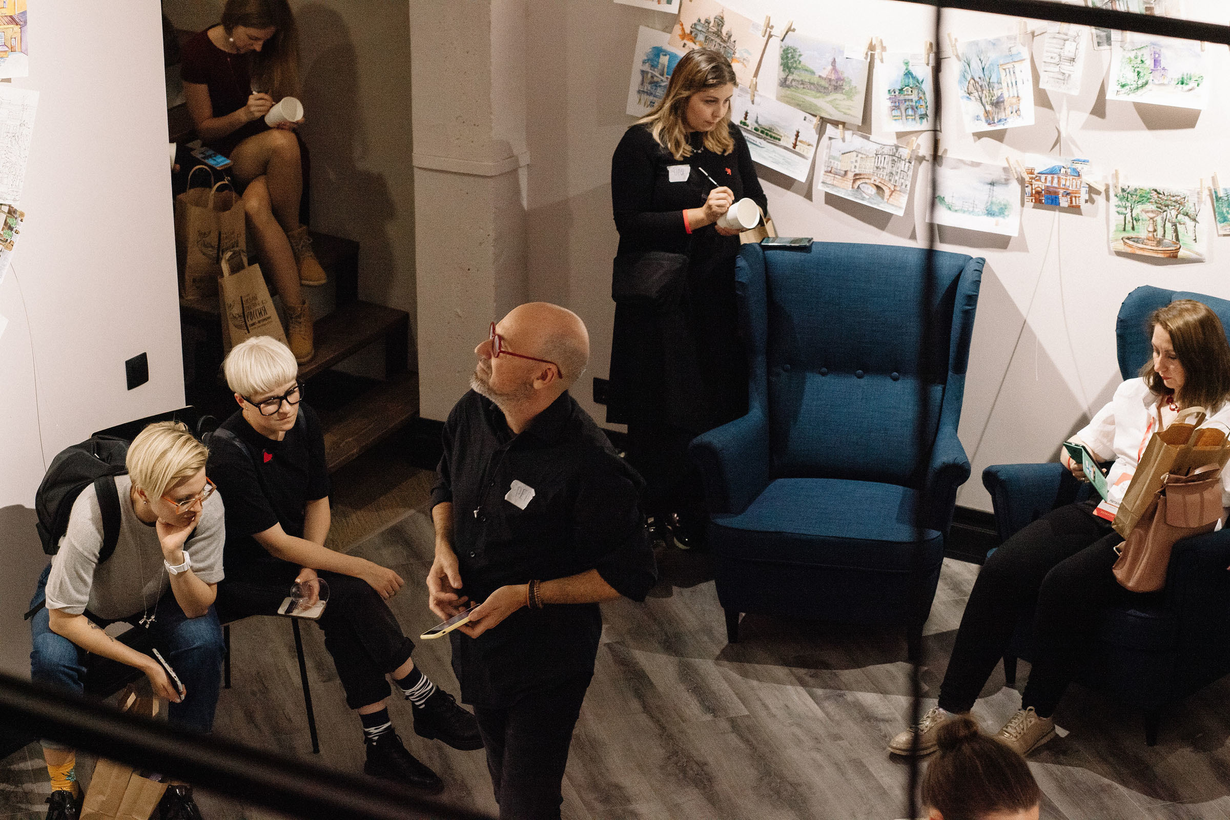 Первый слёт урбан скетчеров в Санкт-Петербурге  USKRussia 2019. Семейный и свадебный фотограф в Майкопе Михаил Мартиросян