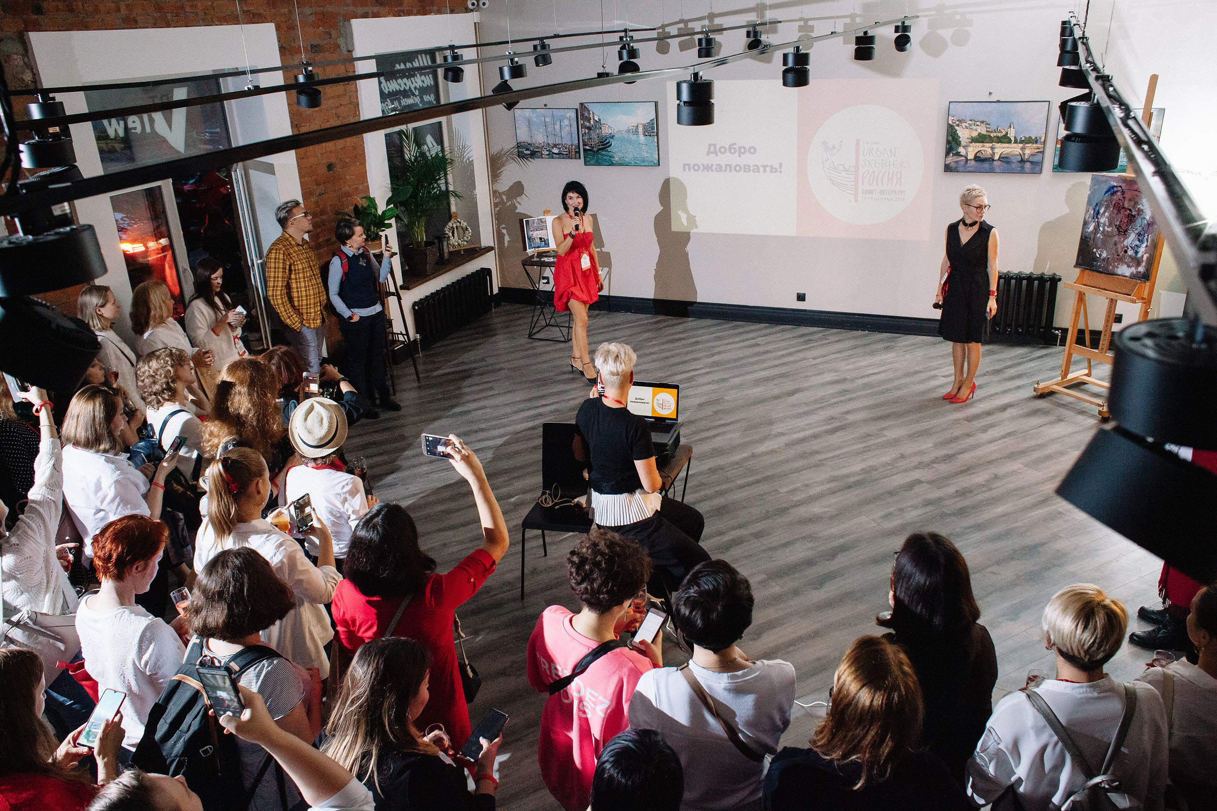 Первый слёт урбан скетчеров в Санкт-Петербурге  USKRussia 2019. Семейный и свадебный фотограф в Майкопе Михаил Мартиросян