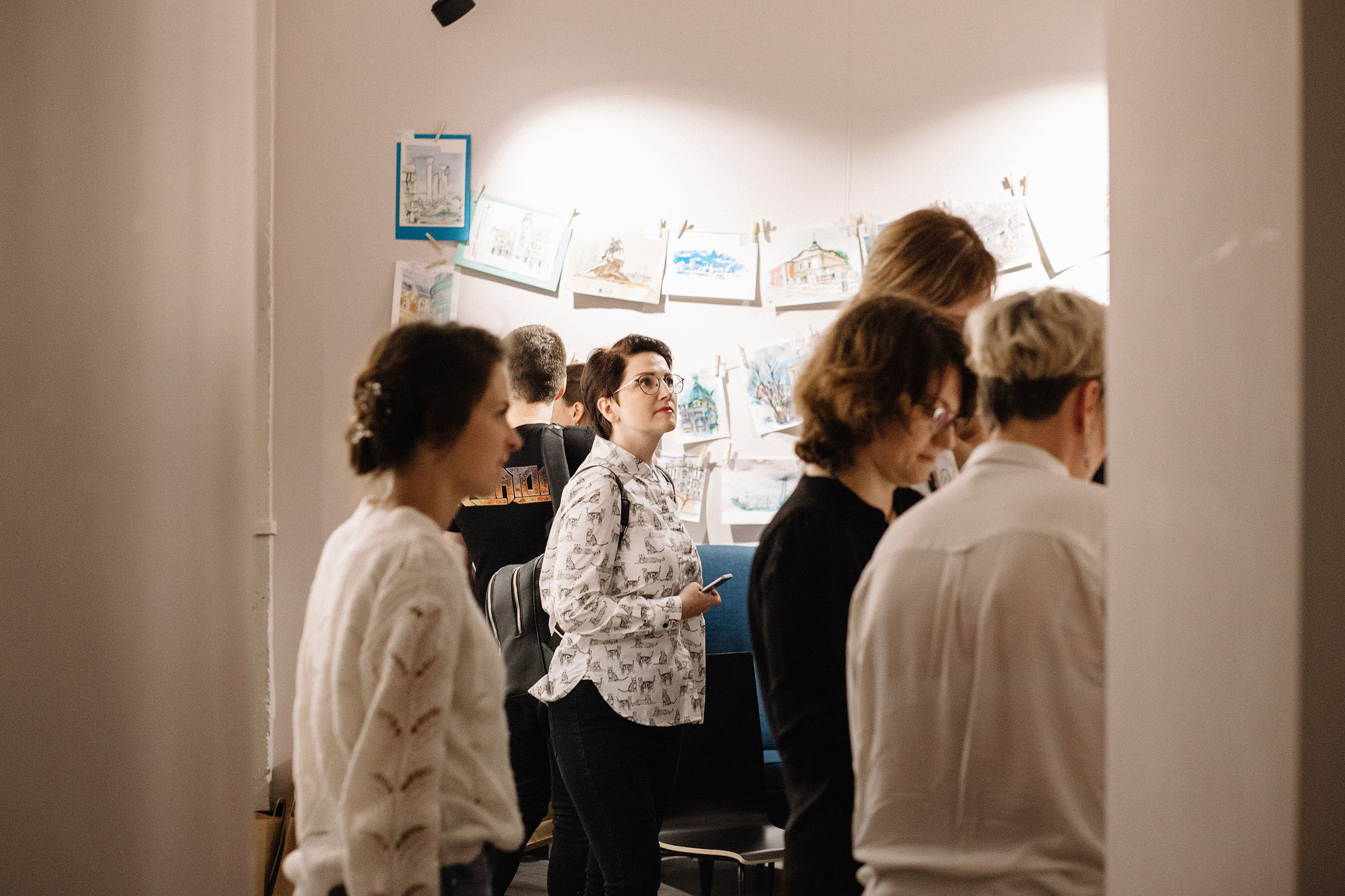 Первый слёт урбан скетчеров в Санкт-Петербурге  USKRussia 2019. Семейный и свадебный фотограф в Майкопе Михаил Мартиросян