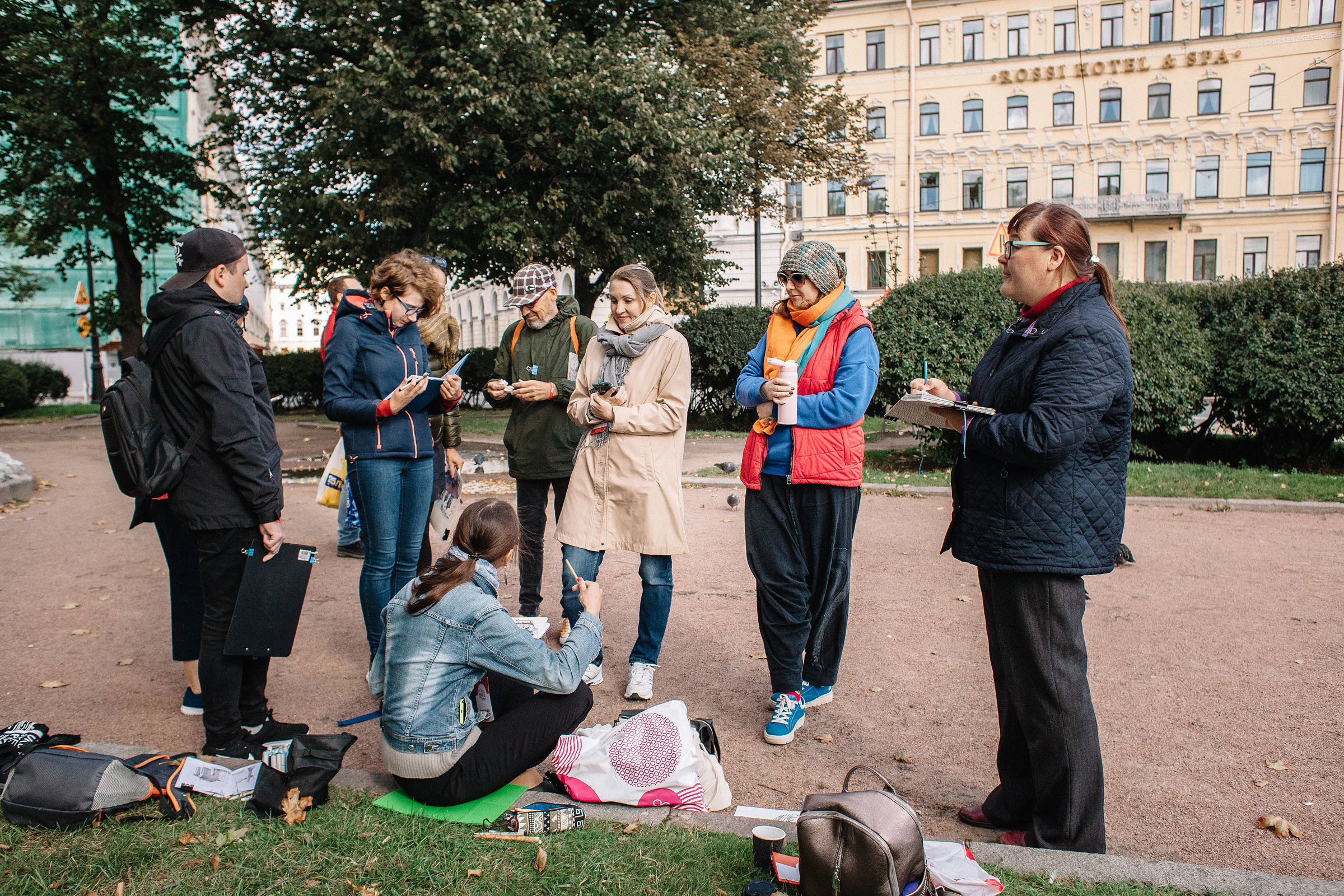1-й слёт Urban Sketchers Россия SPb|Второй день. Семейный и свадебный фотограф в Майкопе Михаил Мартиросян