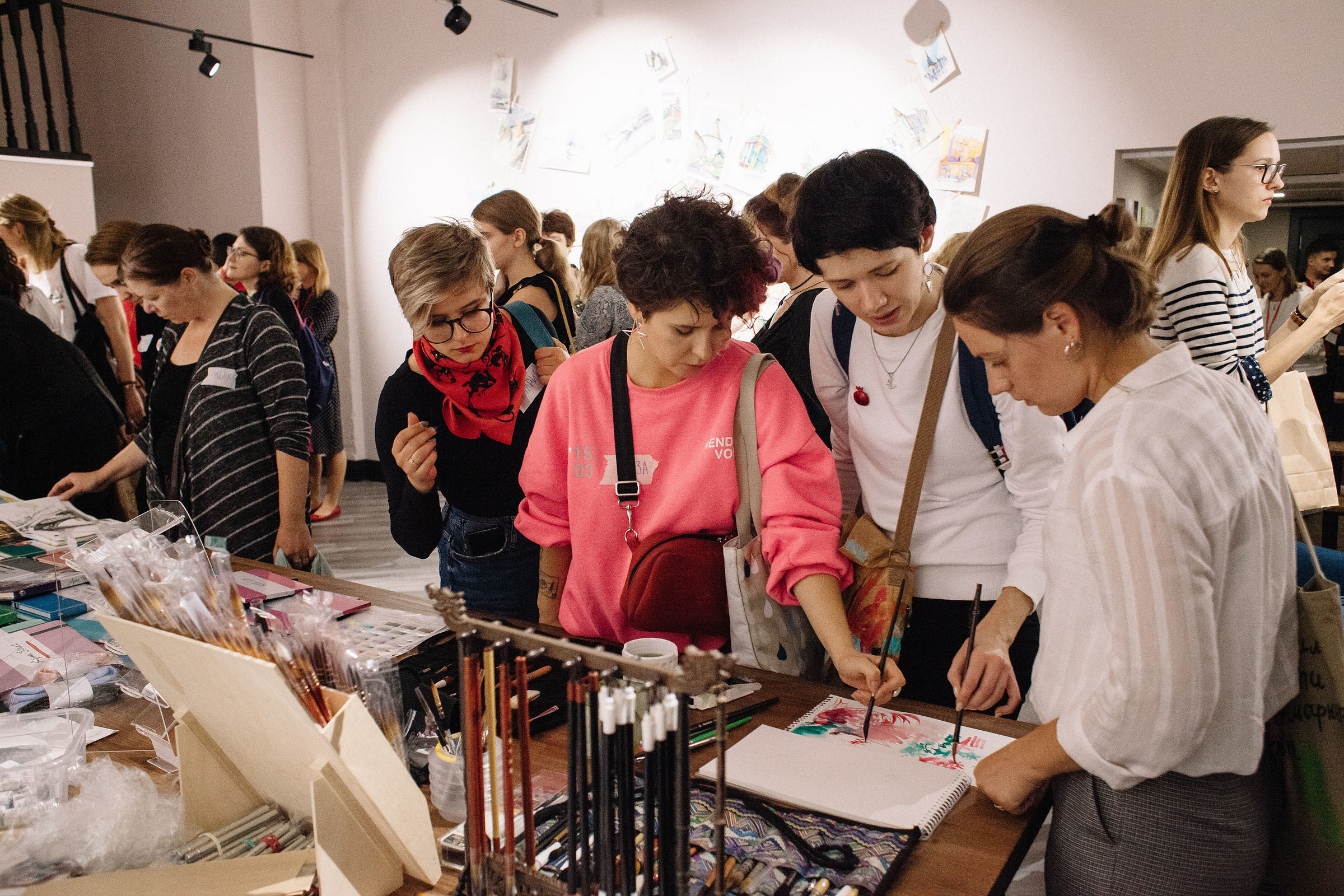 Первый слёт урбан скетчеров в Санкт-Петербурге  USKRussia 2019. Семейный и свадебный фотограф в Майкопе Михаил Мартиросян