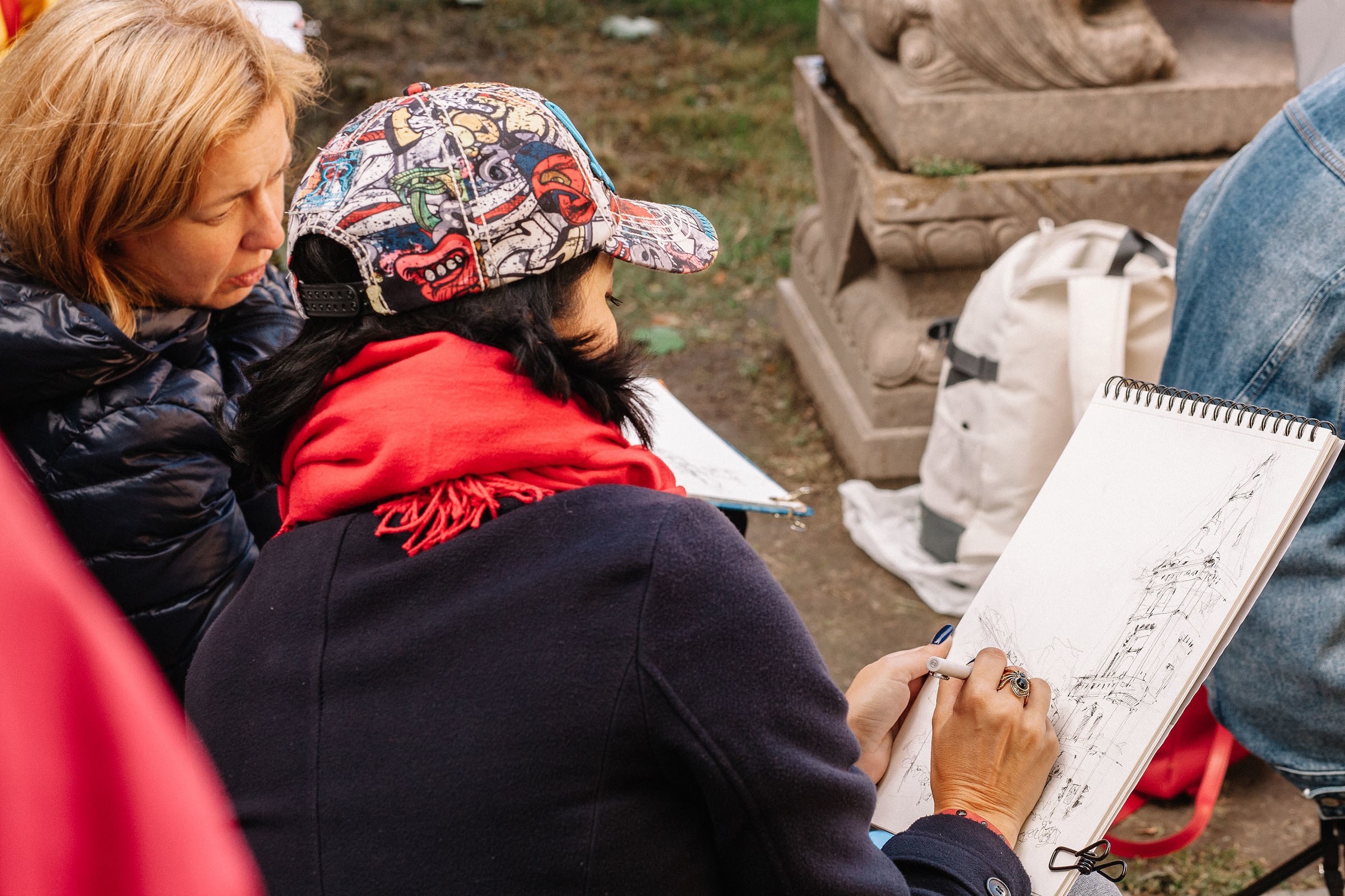 1-й слёт Urban Sketchers Россия SPb|Второй день. Семейный и свадебный фотограф в Майкопе Михаил Мартиросян