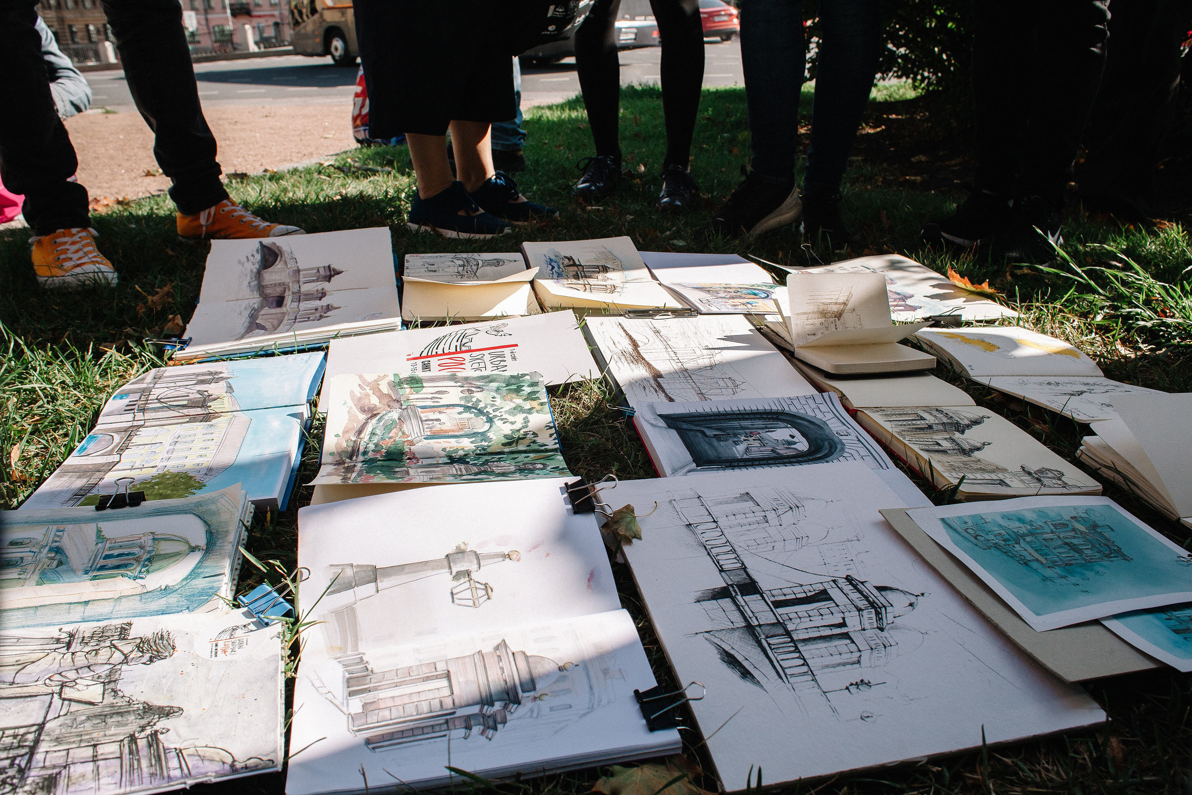 1-й слёт Urban Sketchers Россия SPb|Второй день. Семейный и свадебный фотограф в Майкопе Михаил Мартиросян